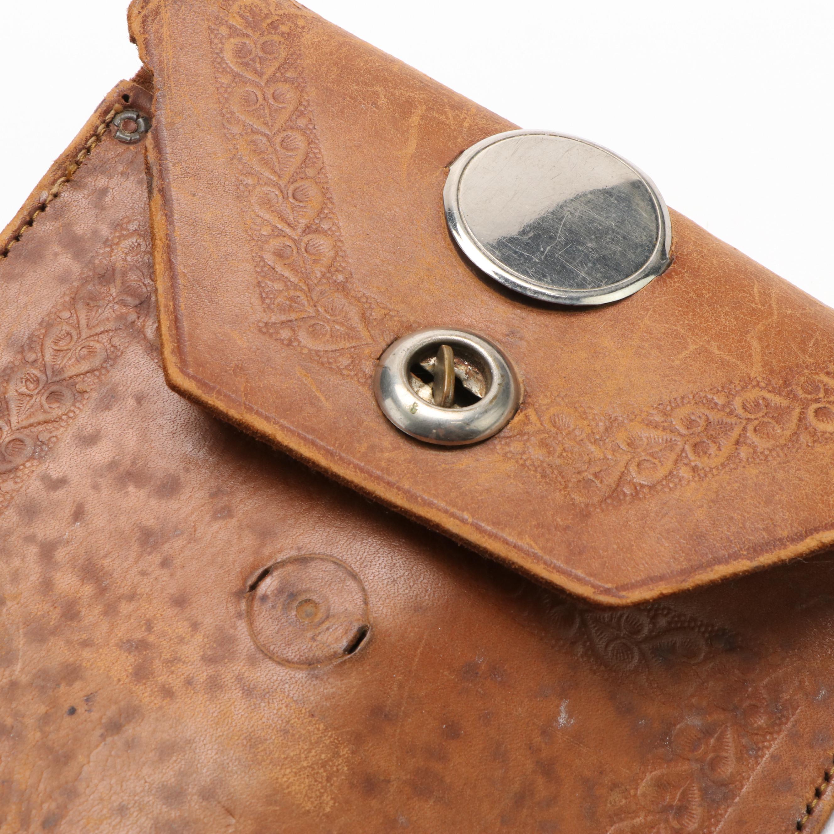 Masonic Ceremonial Sword With Scabbord and Leather Case