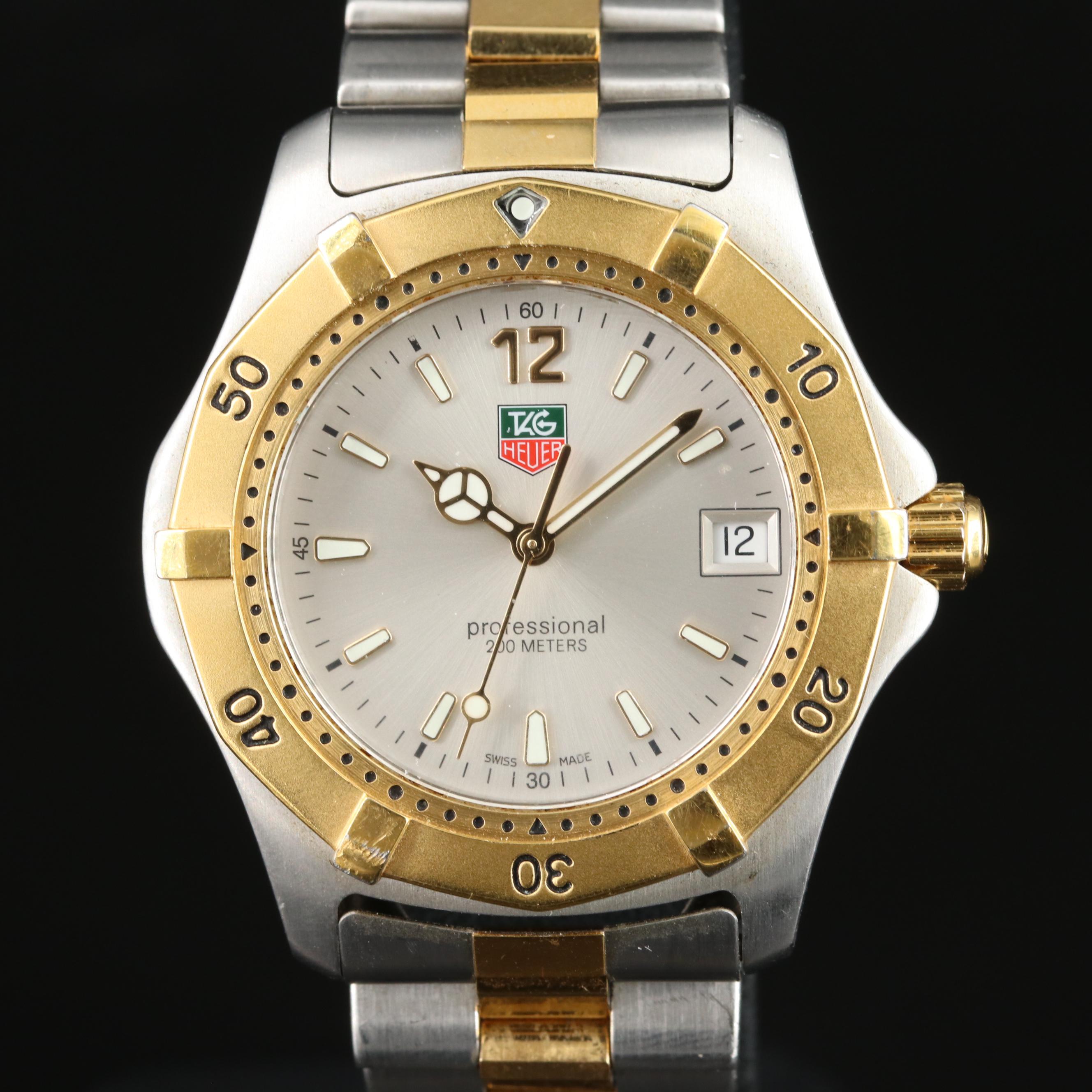 TAG Heuer Professional 200M Two-Tone Classic Quartz Watch