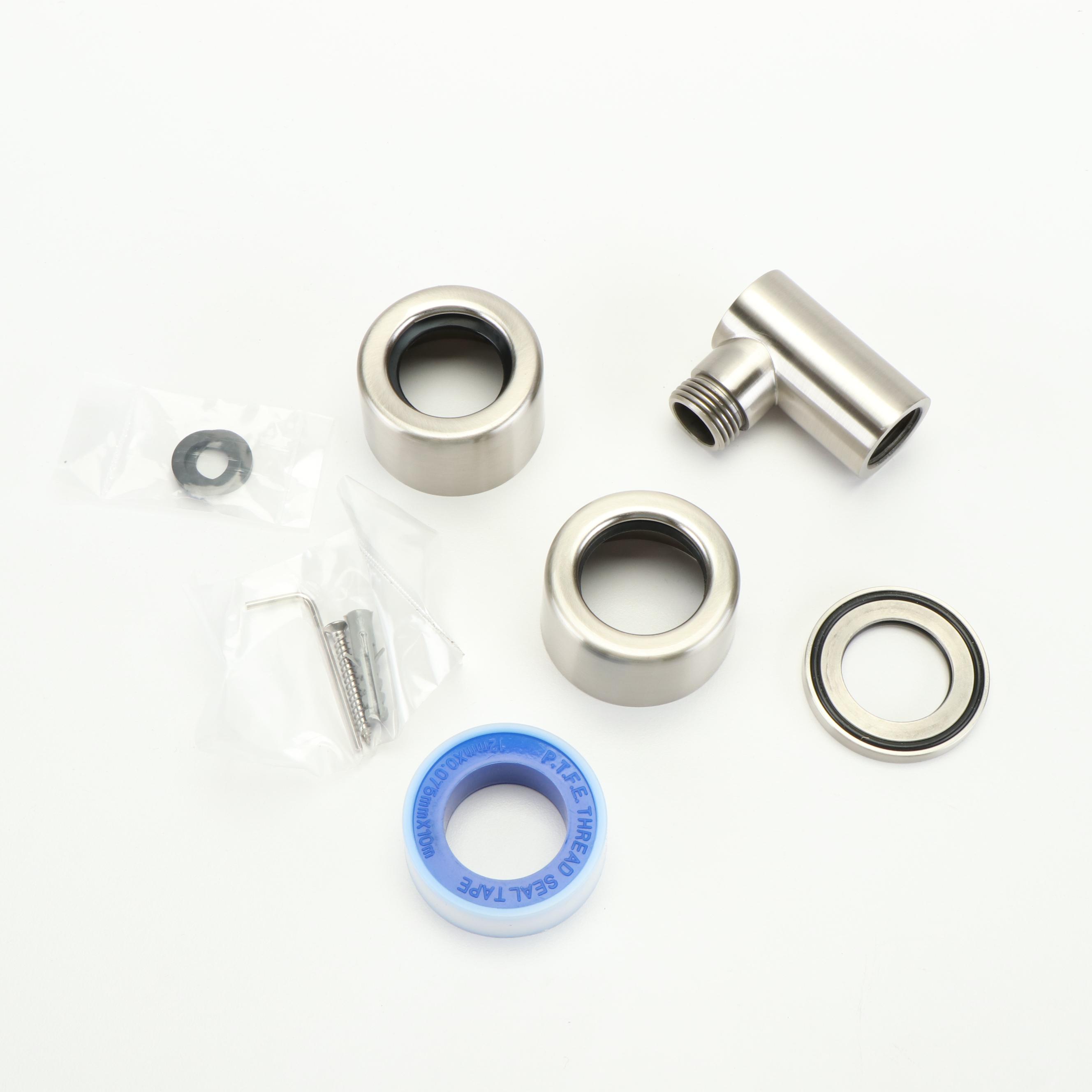 Shower System Riser With Hand Shower and Water Supply Elbow EBTH