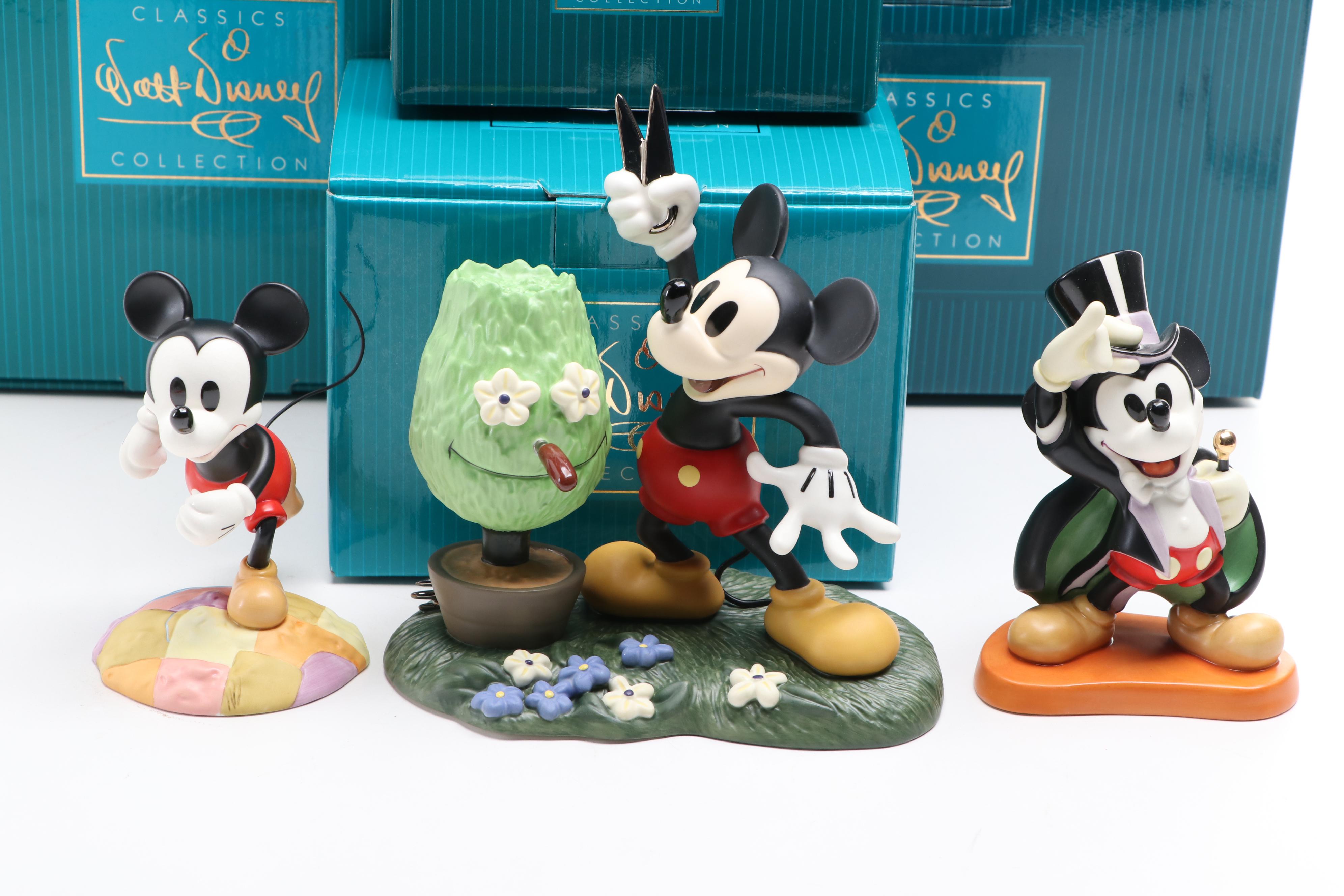 Walt Disney Classics Mickey Mouse Figurines