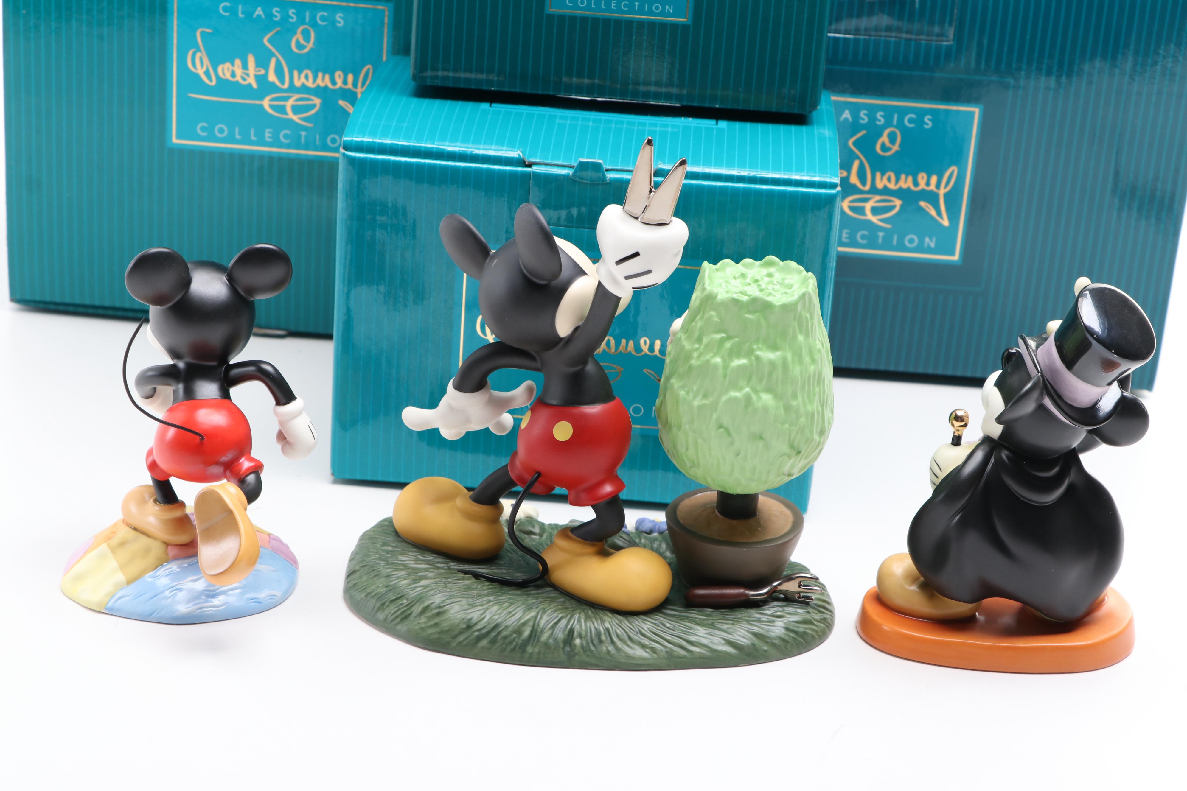 Walt Disney Classics Mickey Mouse Figurines