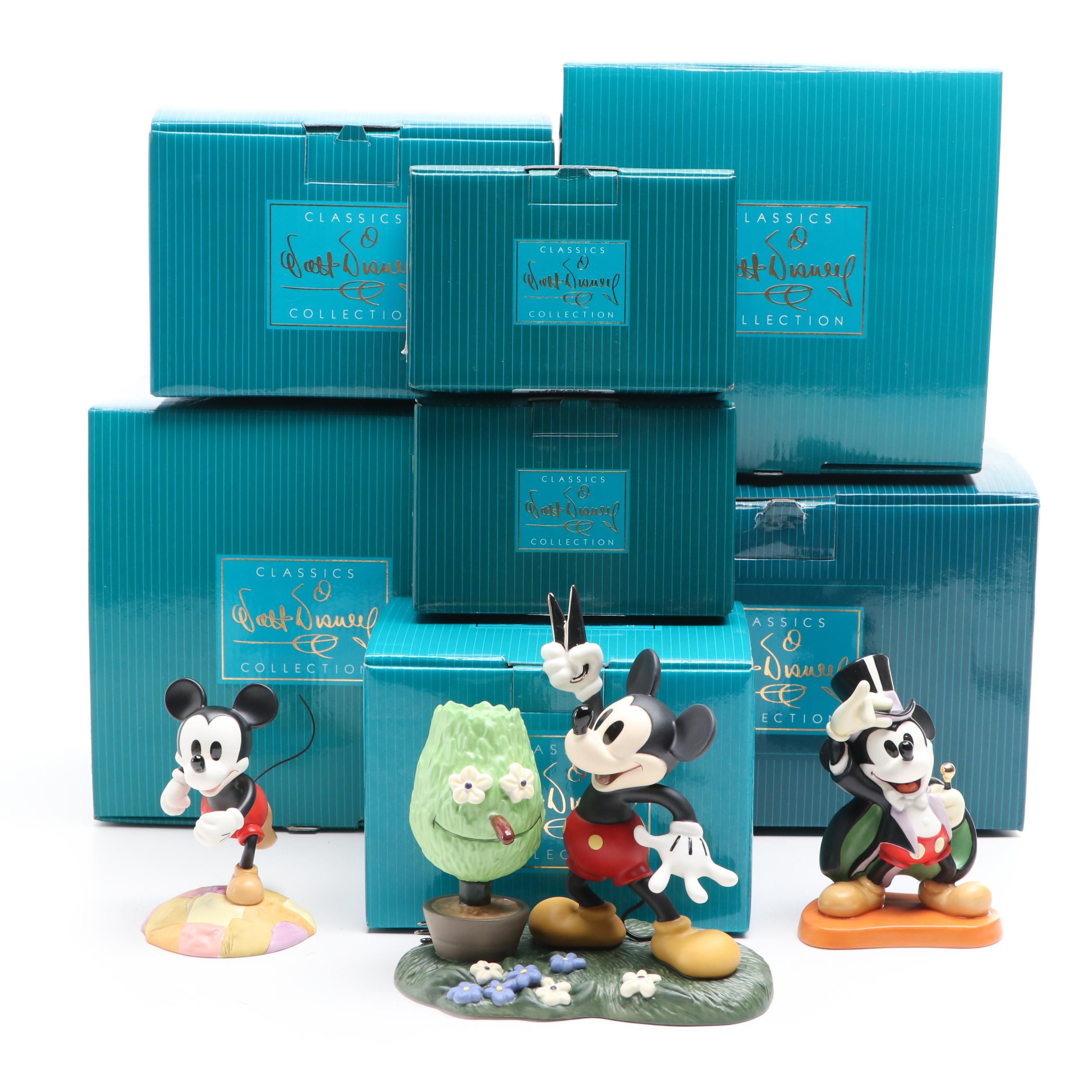 Walt Disney Classics Mickey Mouse Figurines