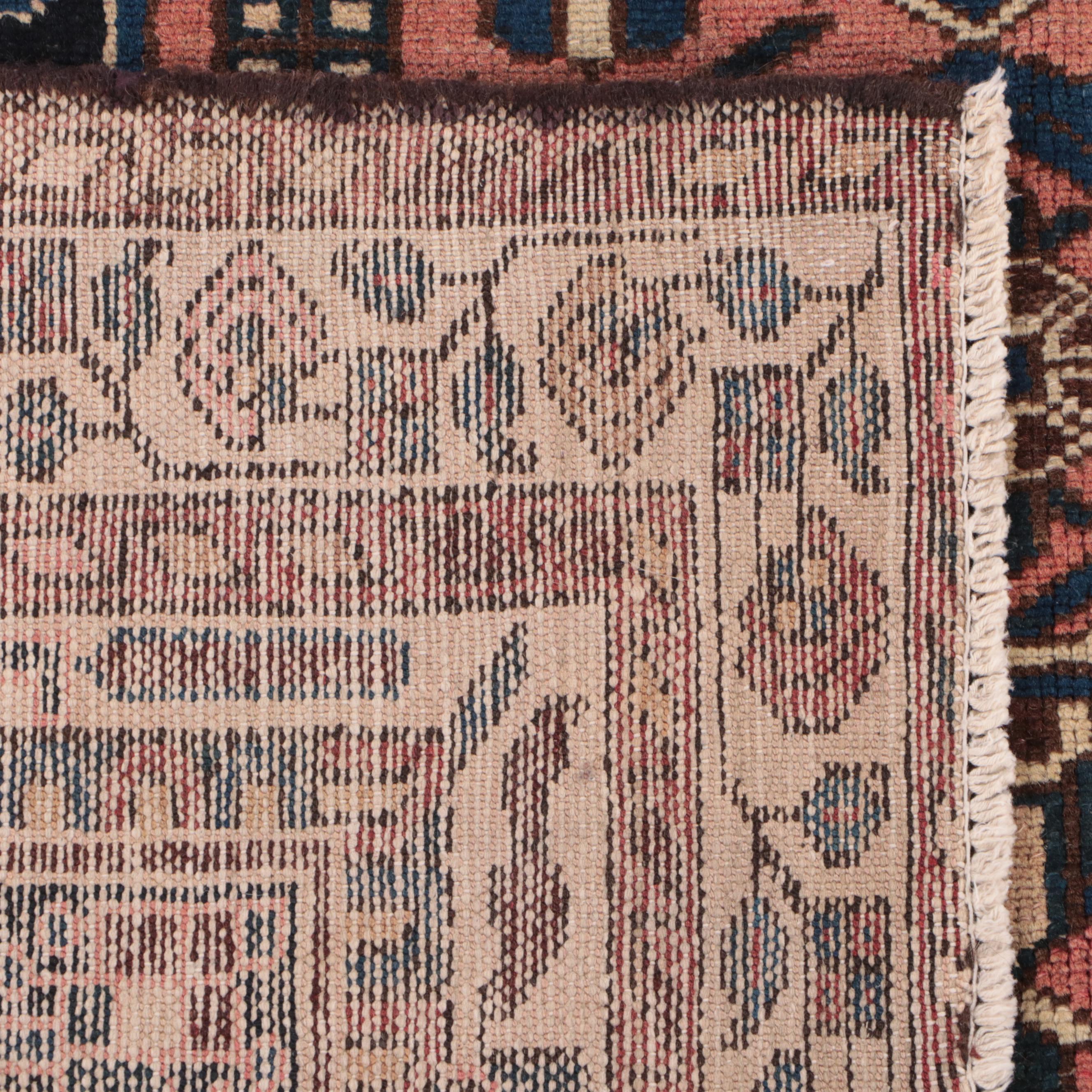 4'5 x 6'4 Hand-Knotted Persian Malayer Area Rug
