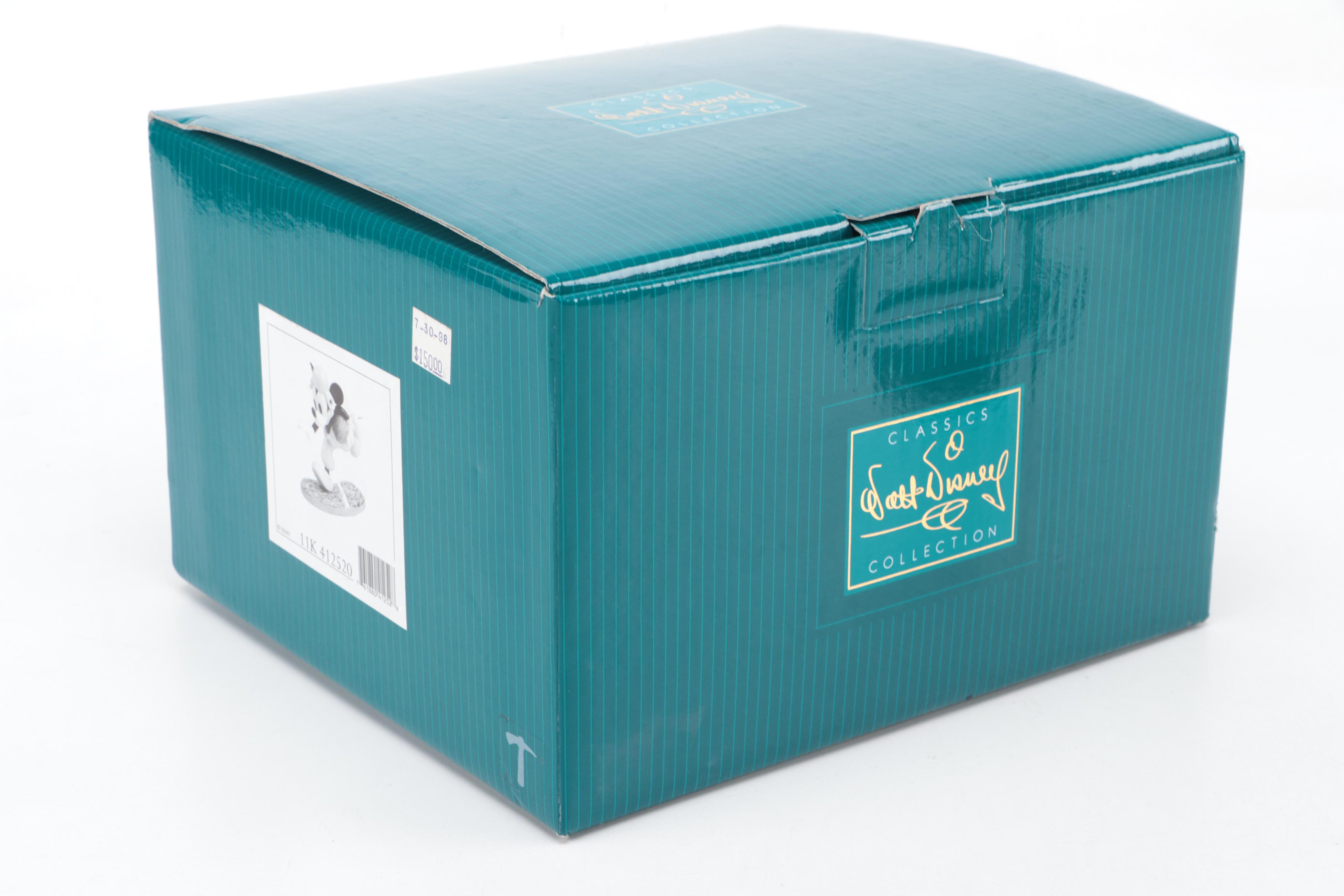 Walt Disney Classics Collection "Touchdown Mickey" Ceramic Figurine