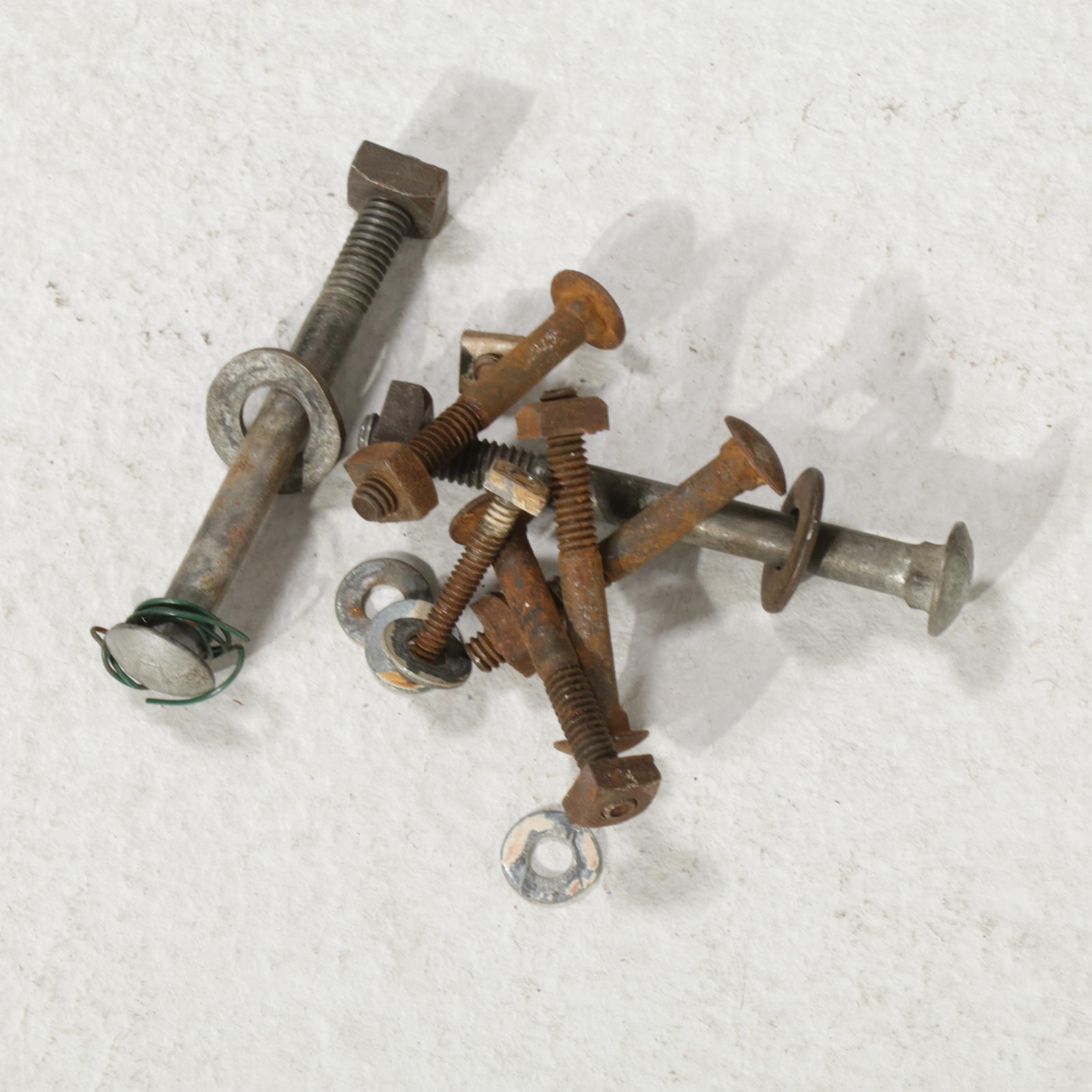 Wooden Cut-Out Santa, Mid-20th Century