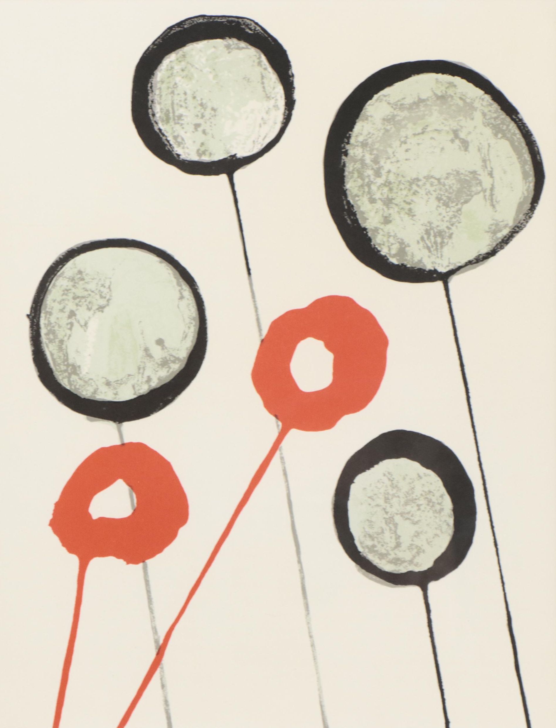 Alexander Calder Color Lithograph from Derrière le Miroir, 1966