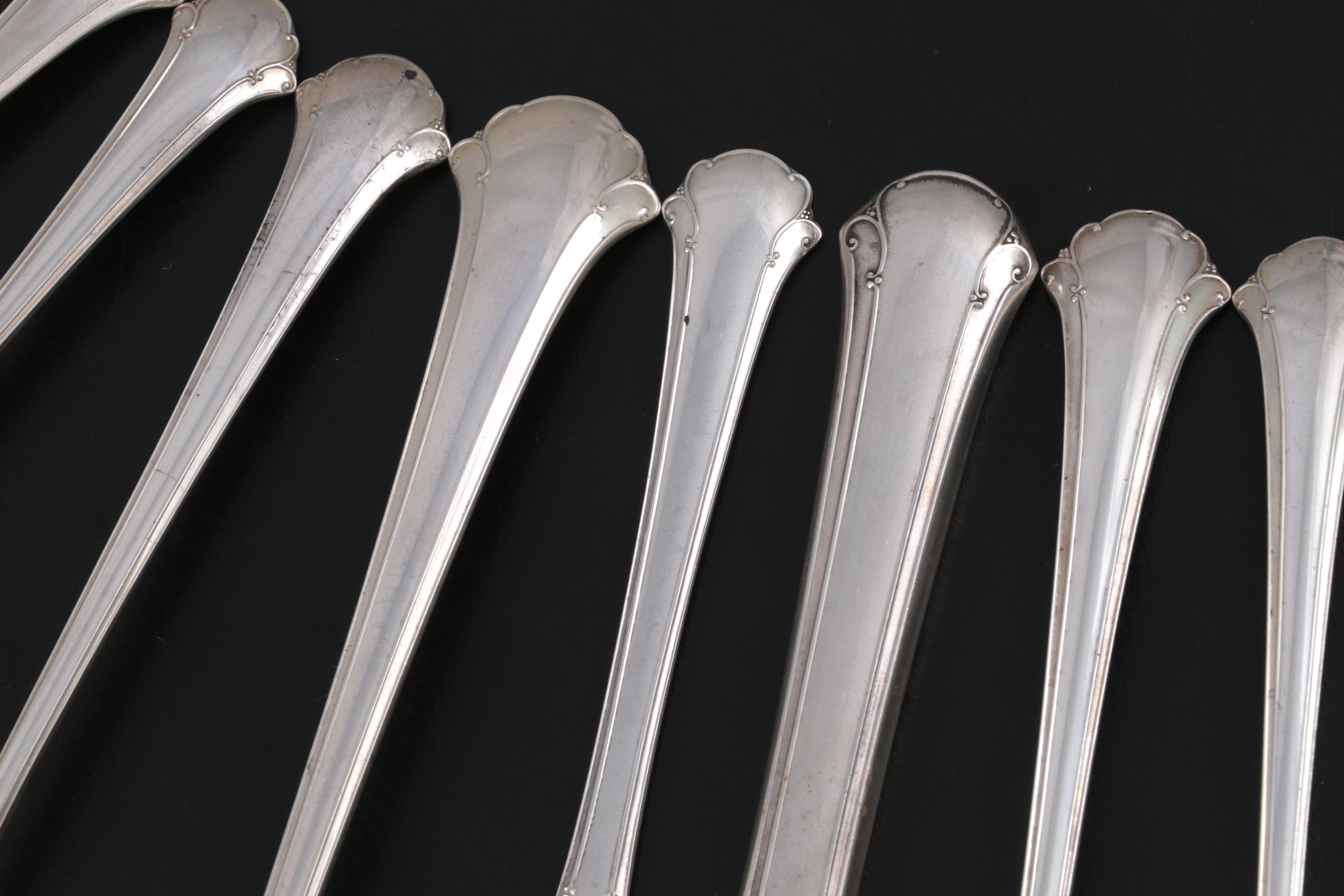 Towle "Chippendale" Sterling Silver Flatware and Serving Utensils