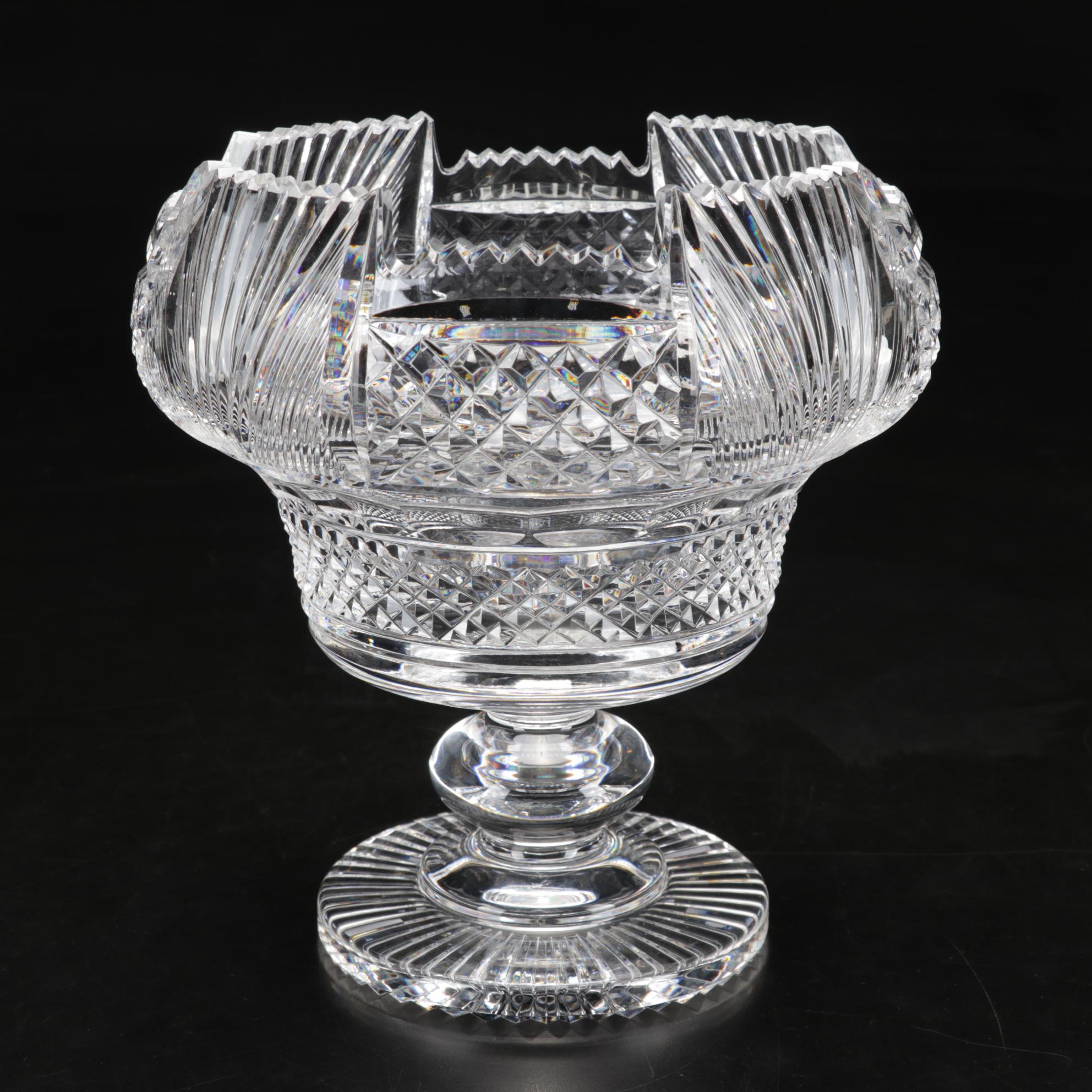 Waterford Crystal "Prestige Collection" Footed Centerpiece Bowl, 2010–2019
