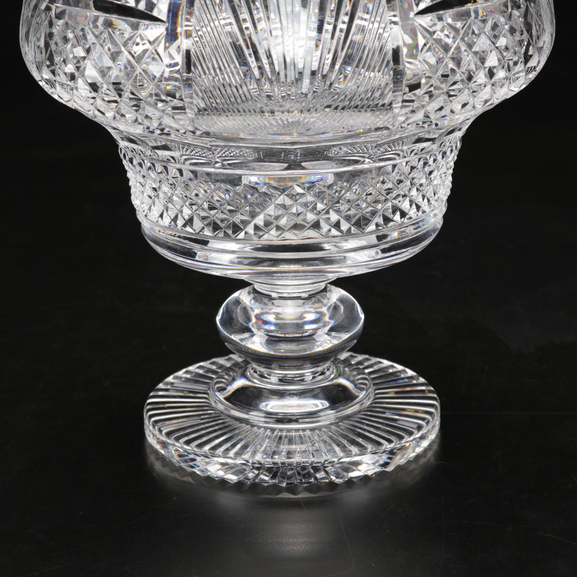 Waterford Crystal "Prestige Collection" Footed Centerpiece Bowl, 2010–2019