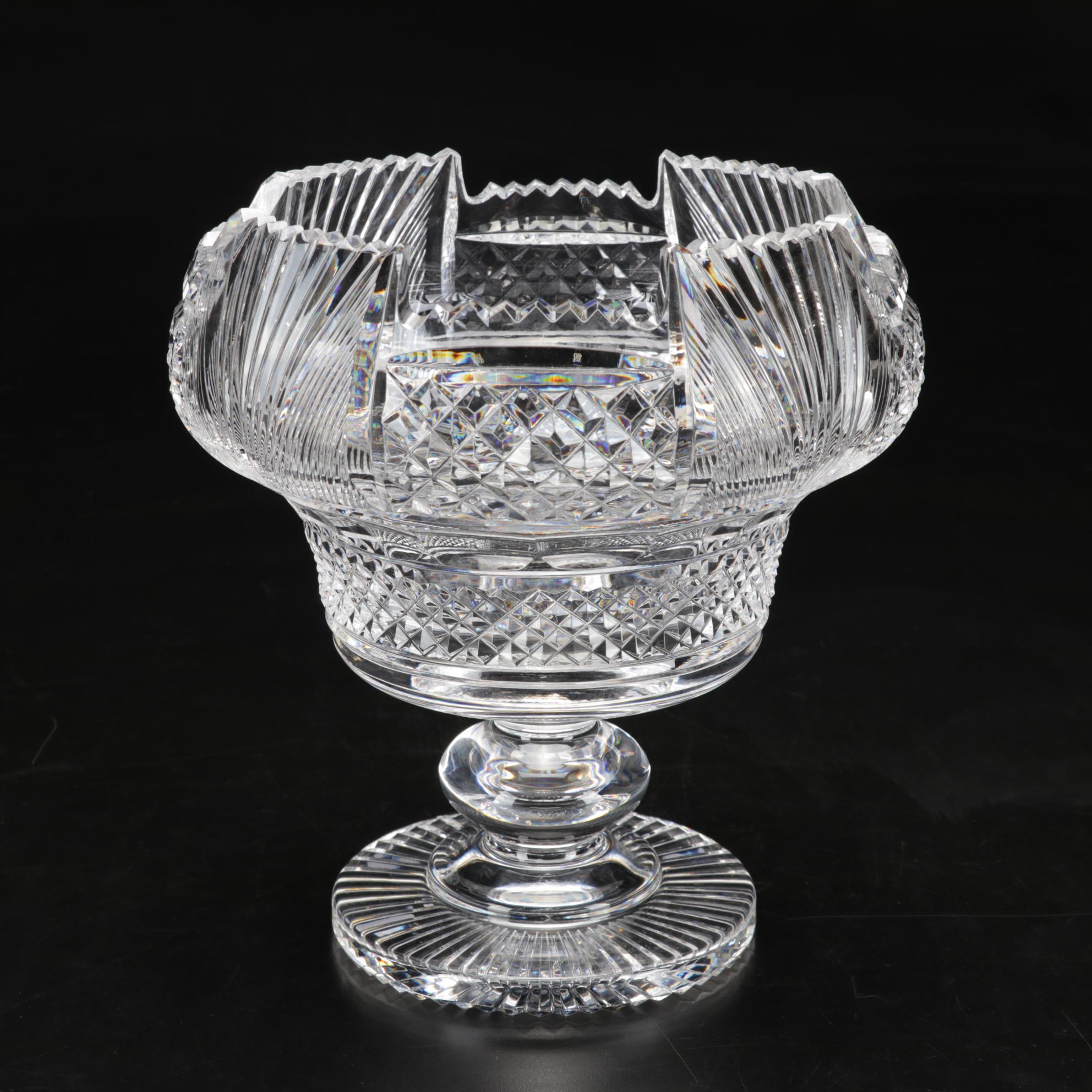 Waterford Crystal "Prestige Collection" Footed Centerpiece Bowl, 2010–2019