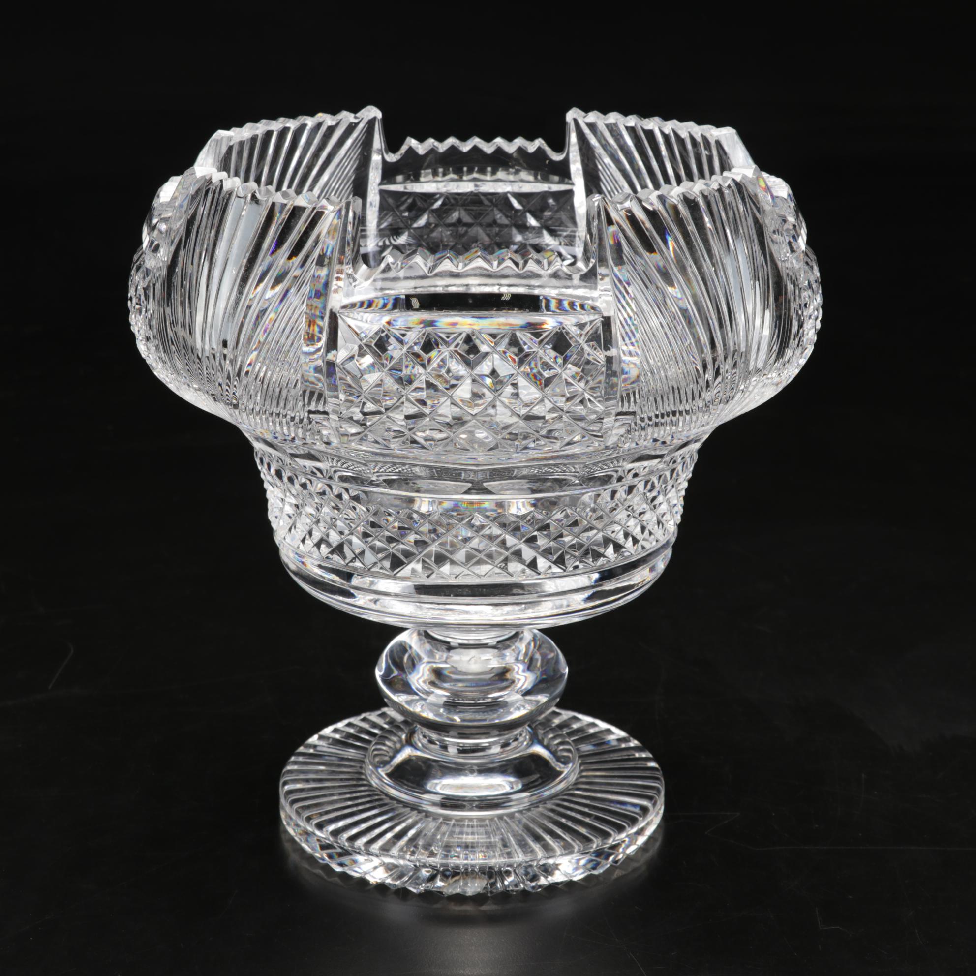 Waterford Crystal "Prestige Collection" Footed Centerpiece Bowl, 2010–2019