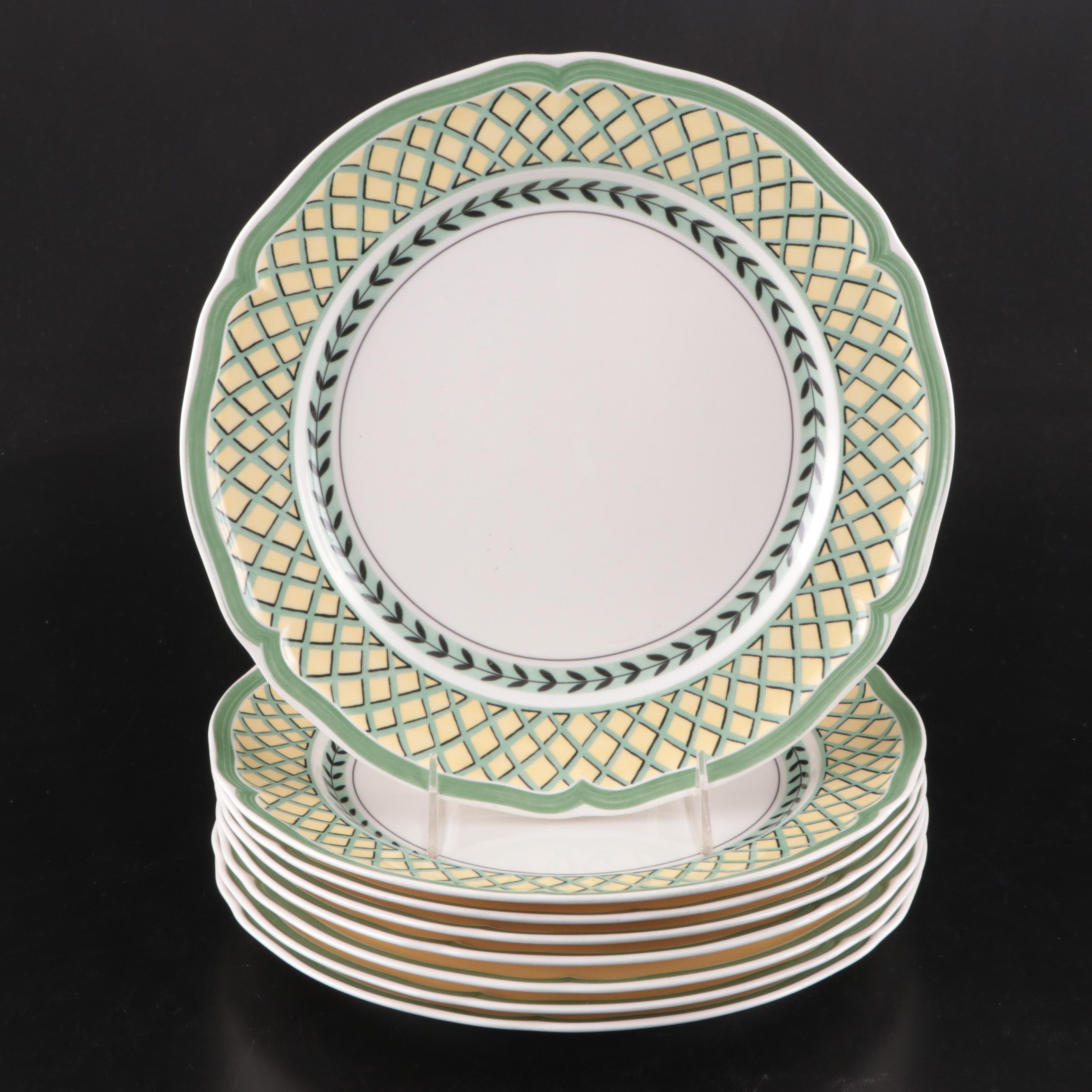 Villeroy & Boch "French Garden" Lasagna Baking Dish and Porcelain Dinnerware