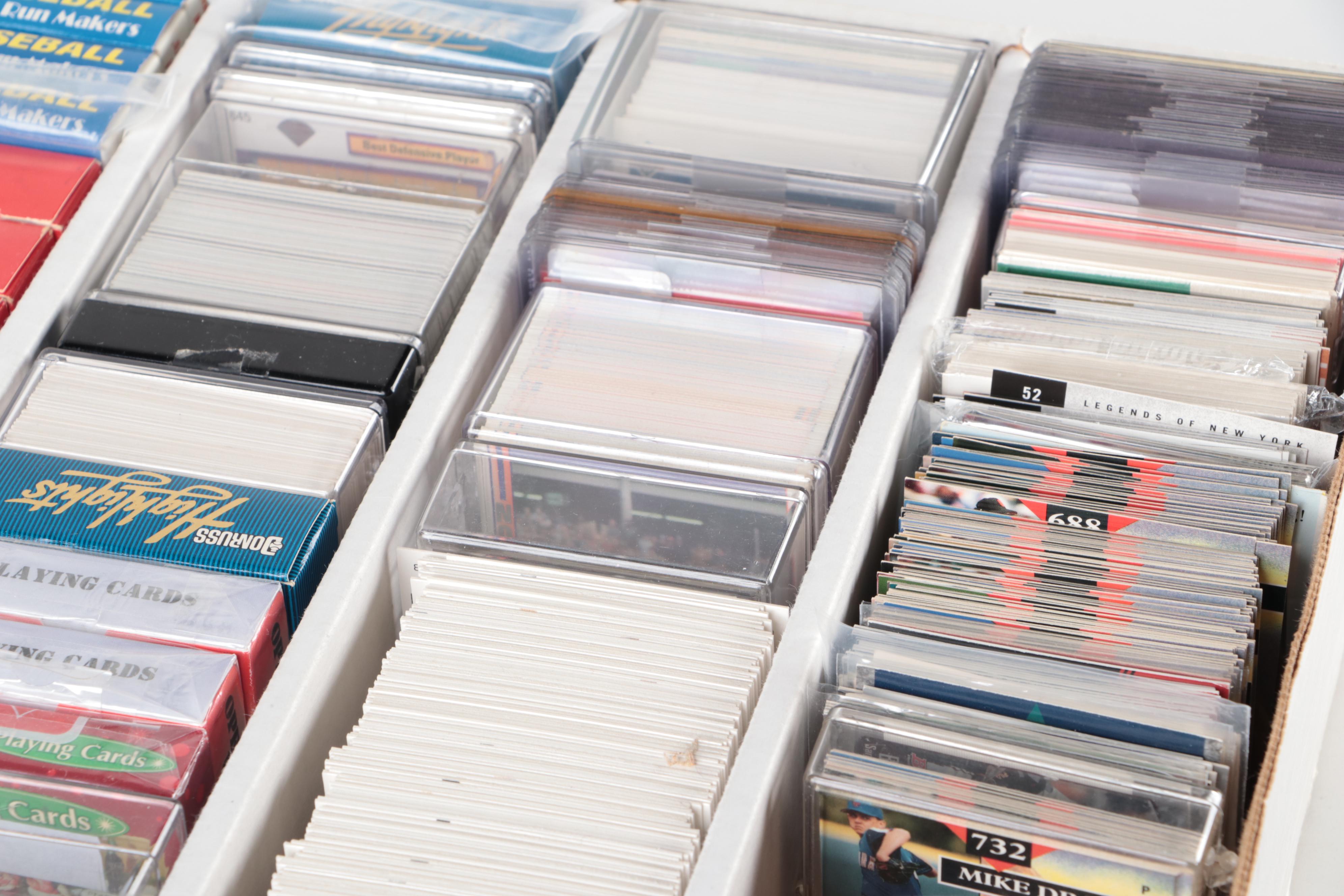 Topps with Other Baseball Cards Featuring Ken Griffey Jr. Rookie and More