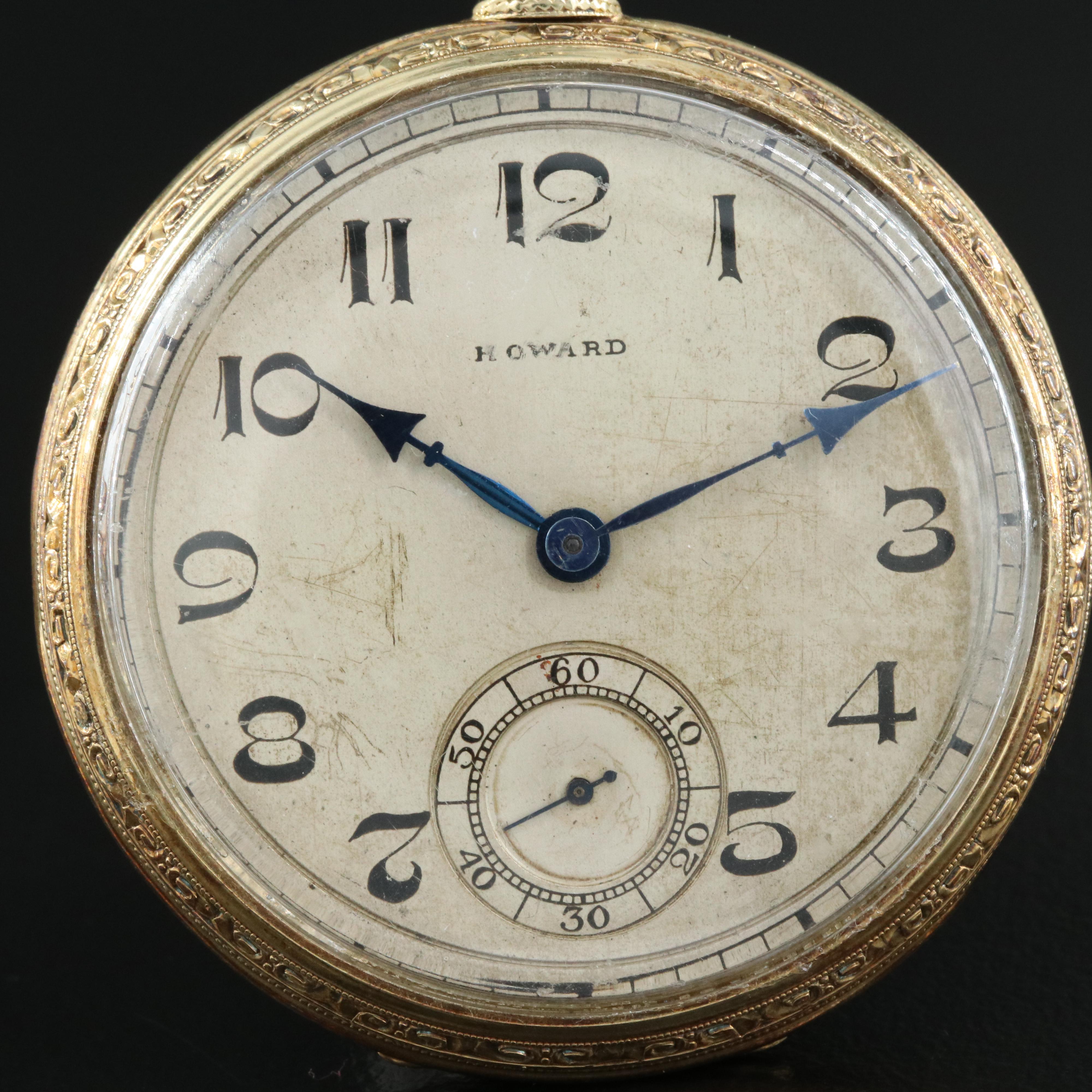14K E. Howard (Keystone) Pocket Watch
