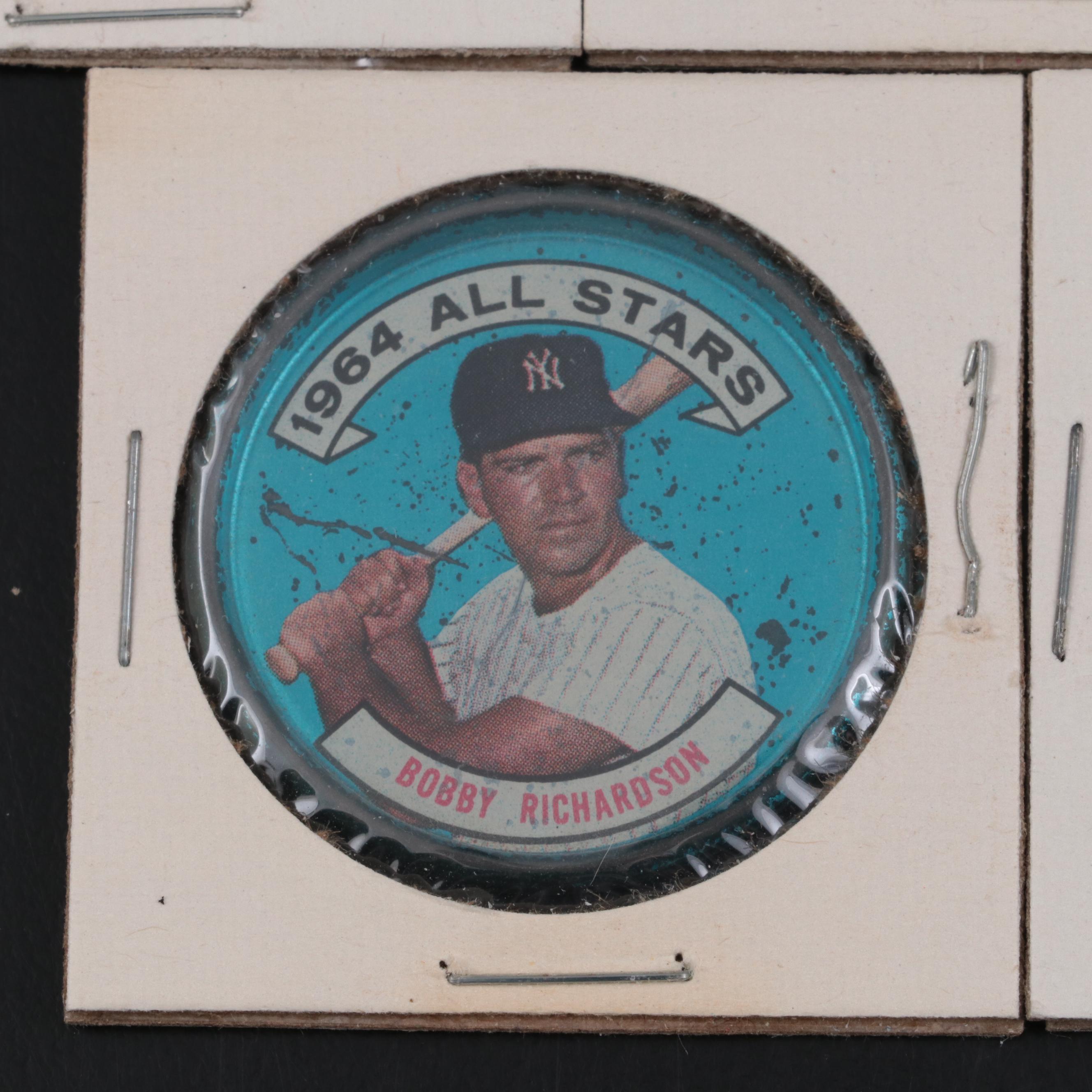 Mickey Mantle, 1964 Topps Coins, Including Other, New York Yankee Team Players