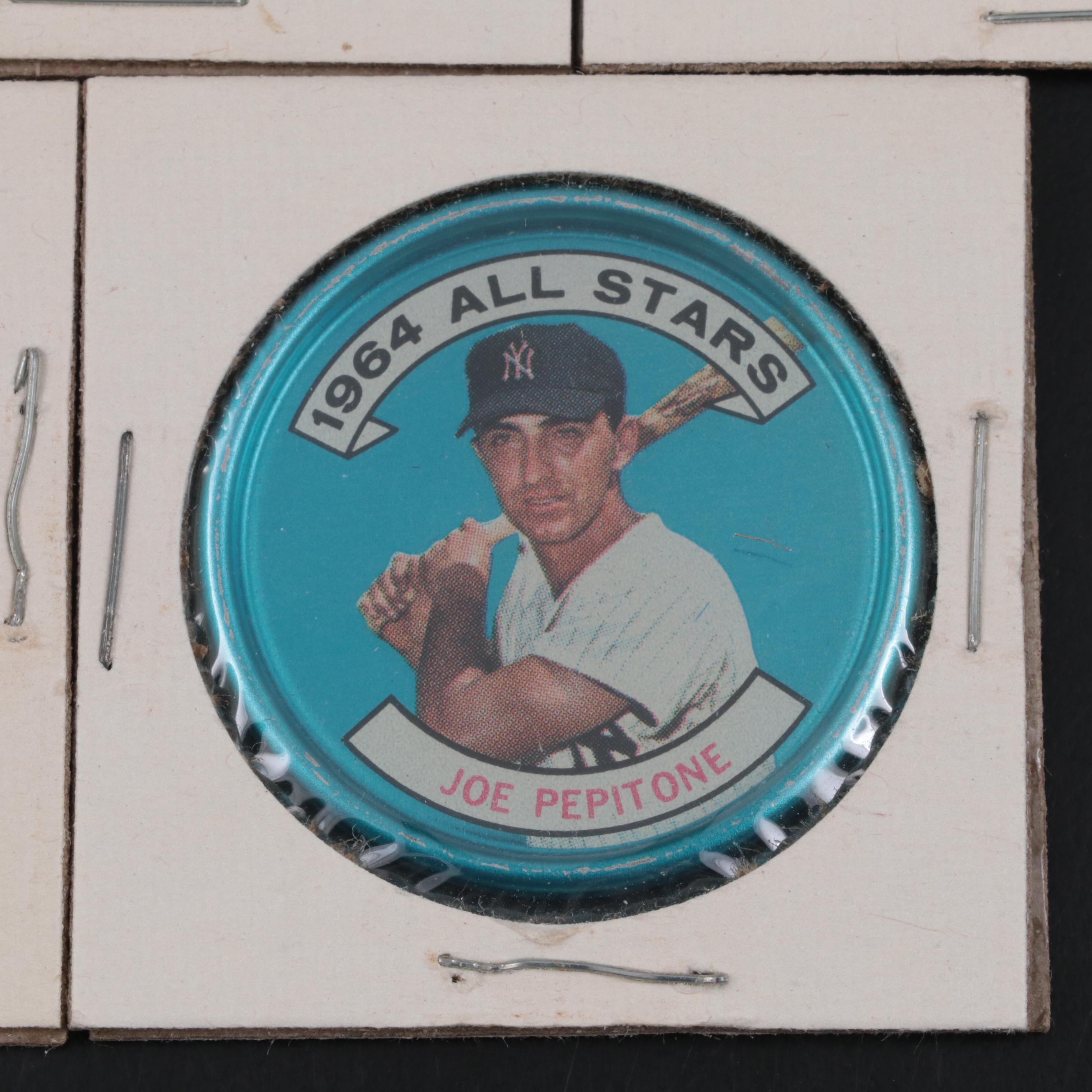Mickey Mantle, 1964 Topps Coins, Including Other, New York Yankee Team Players