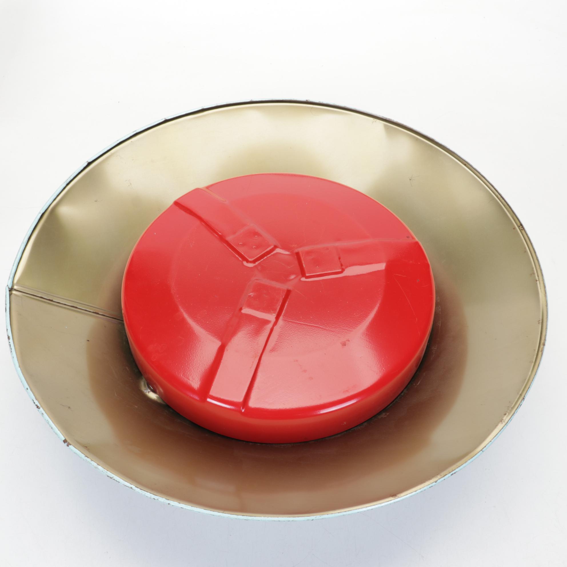 Coloramic Tree Stand, Light-up Angel Topper, and Putz in Old and New Collection