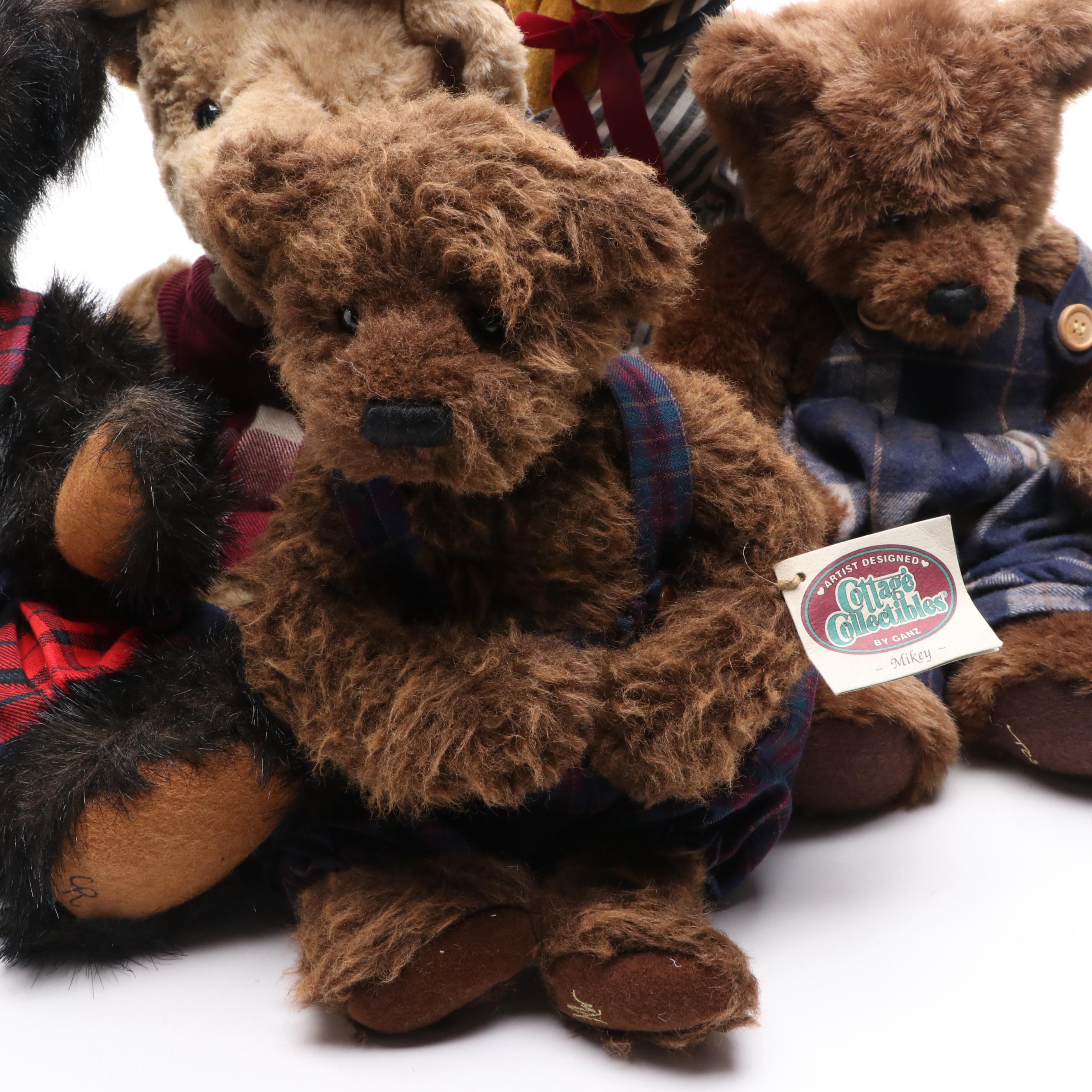 Ganz "Freezer", "Root Bear", "Mikey" and More Teddy Bears