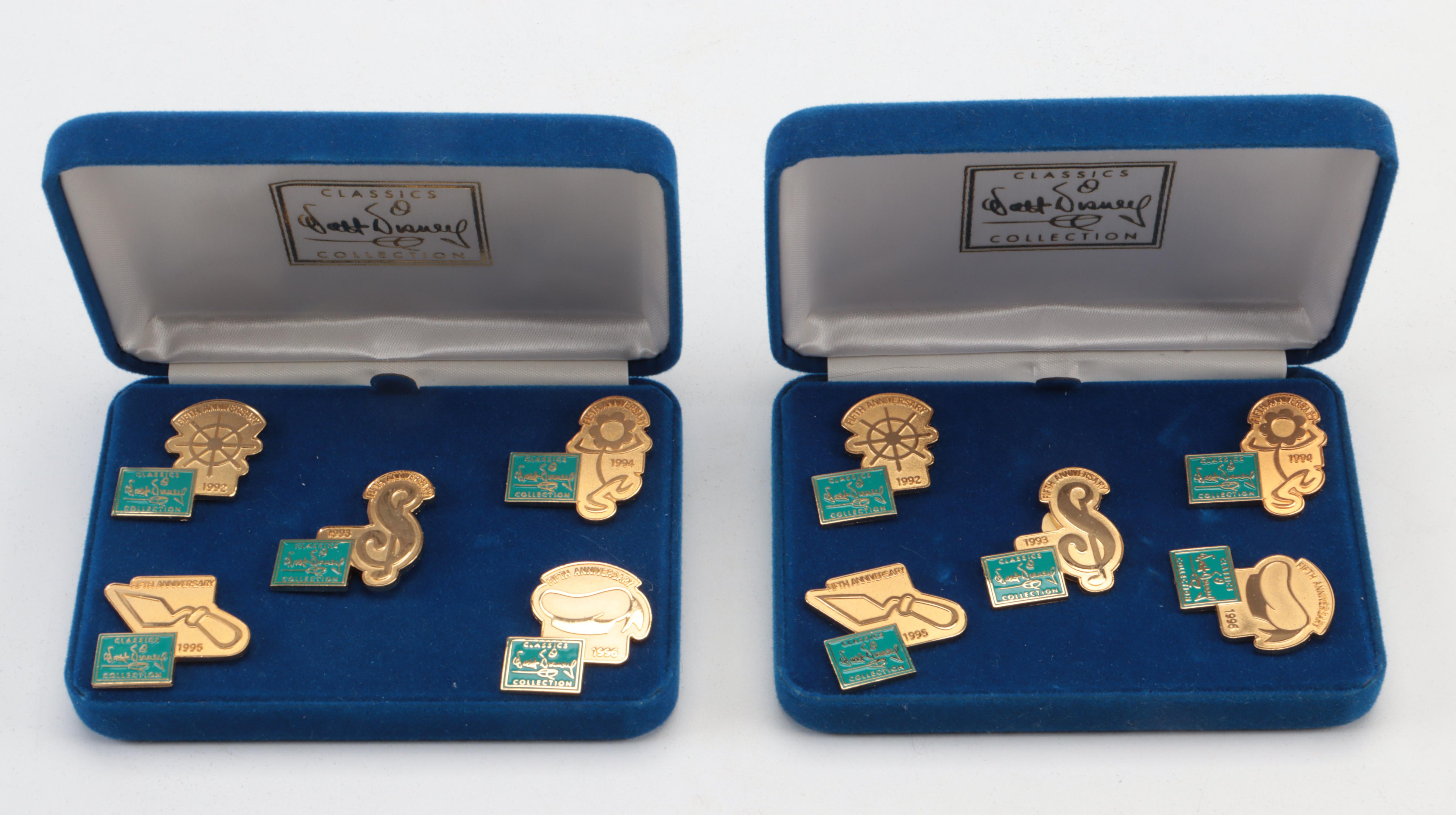 Disney Collectible and Anniversary Souvenir Lapel Pins EBTH