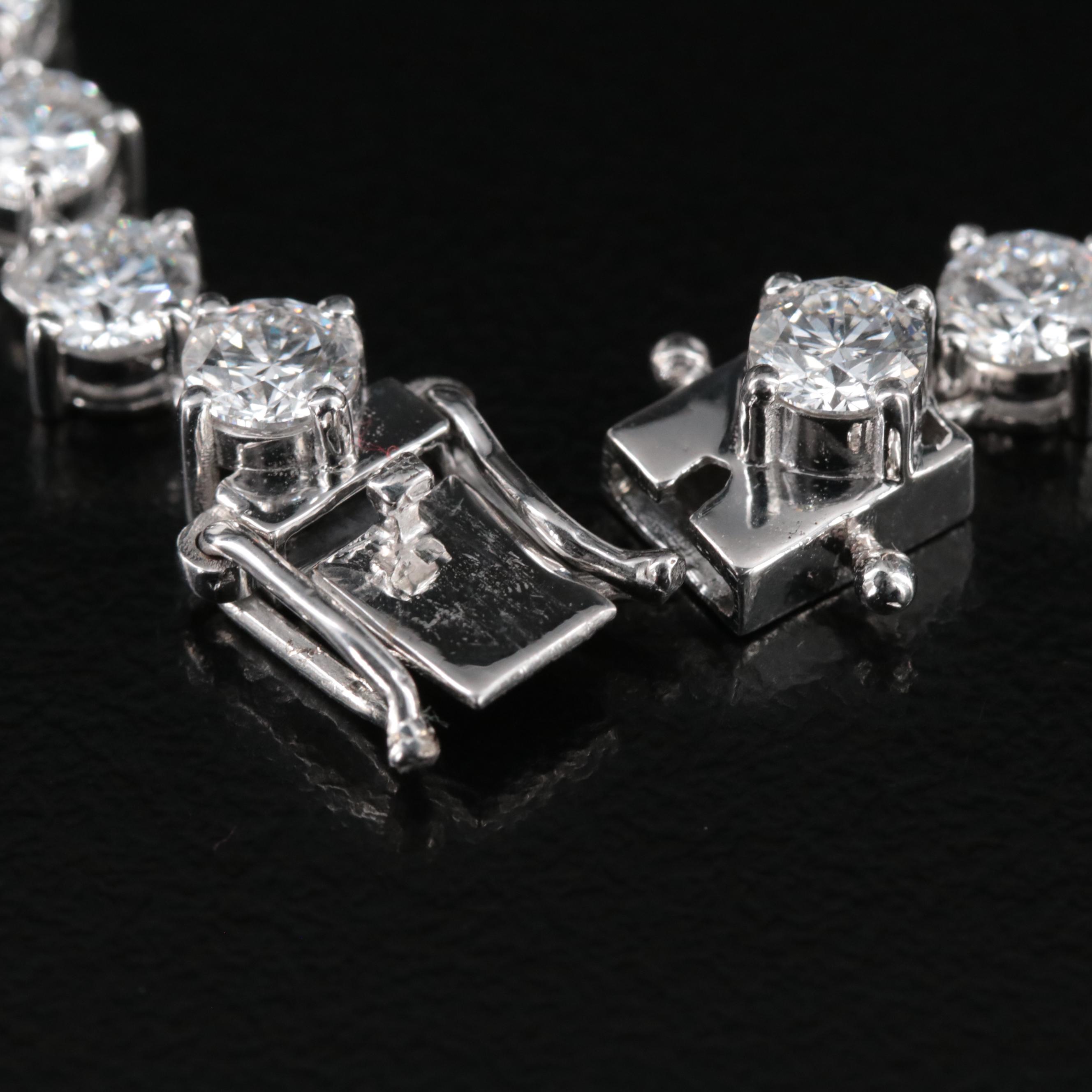 14K 10.21 CTW Lab Grown Diamond Bracelet