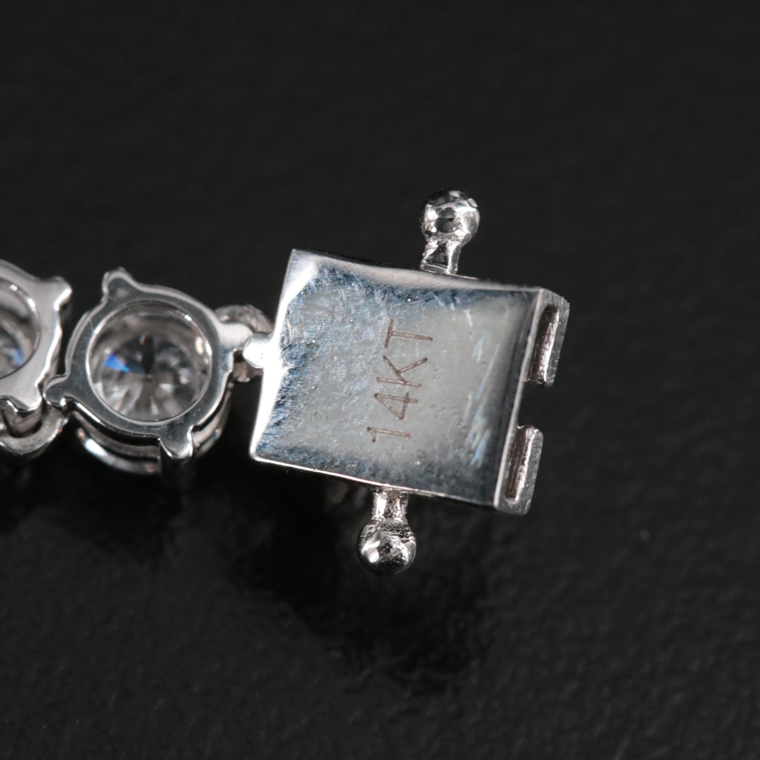 14K 10.21 CTW Lab Grown Diamond Bracelet