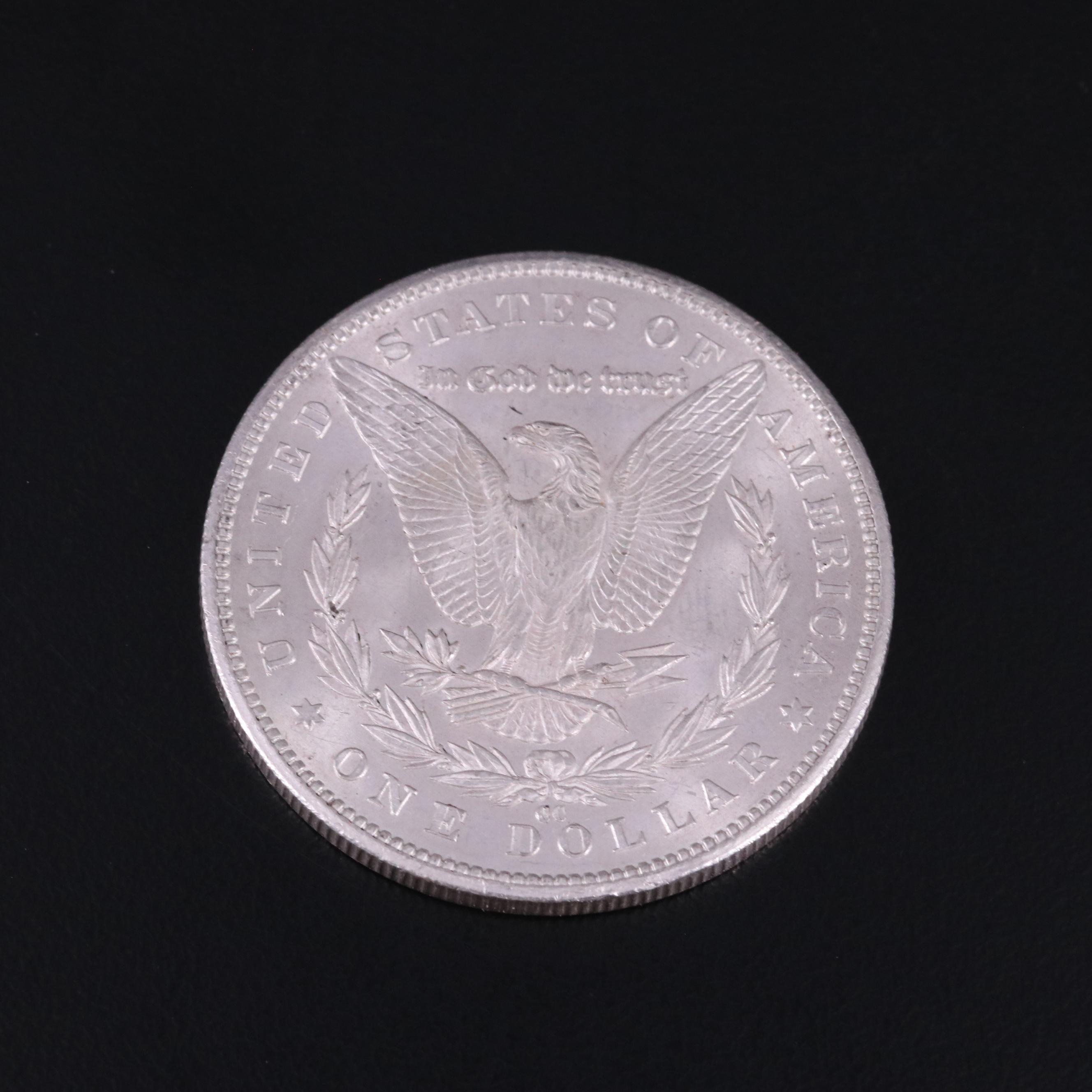 Group of Three Uncirculated Carson City Morgan Silver Dollars