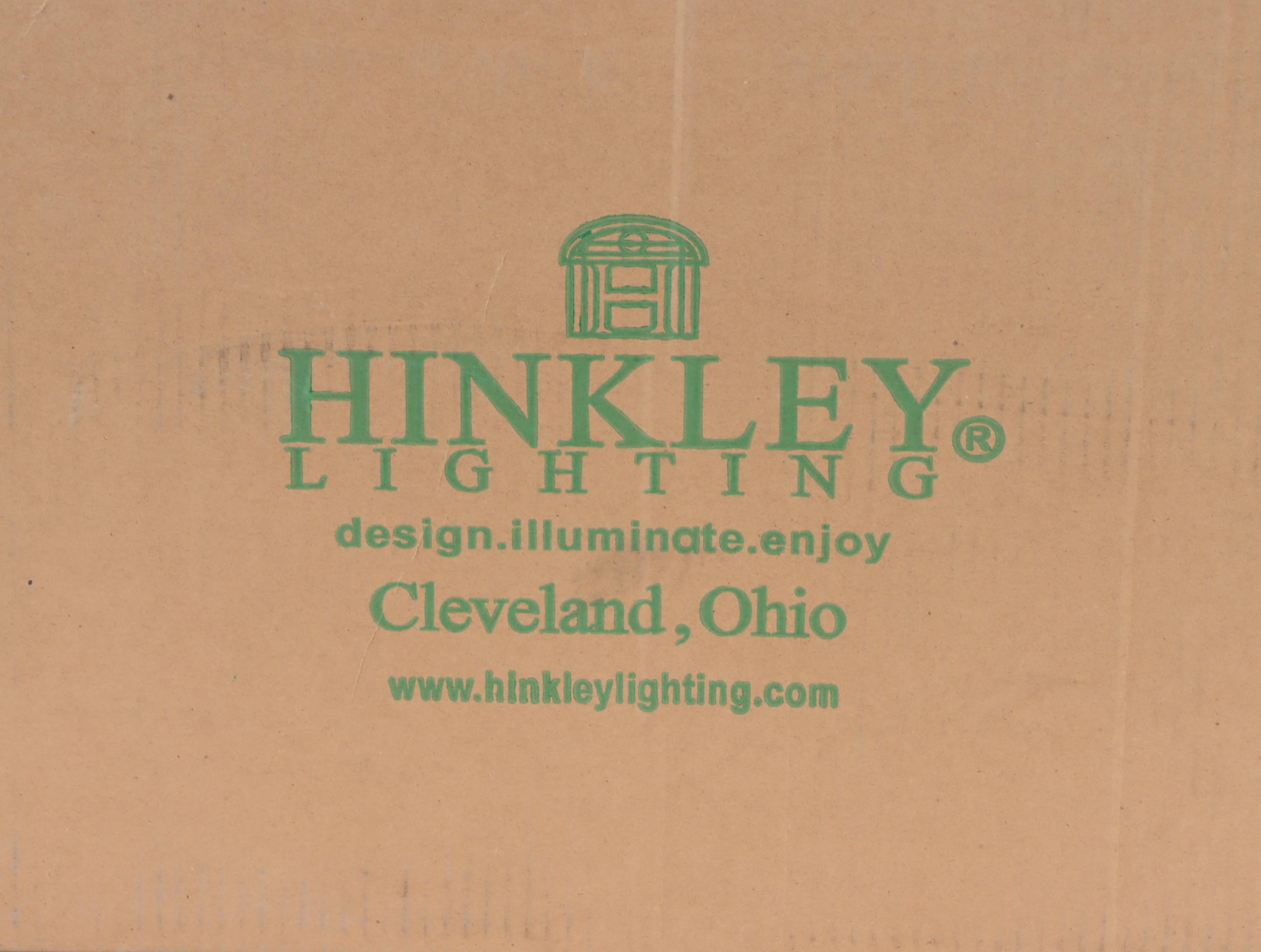 Hinkley Lighting "Spencer" Brushed Nickel Bowl Pendant Light EBTH