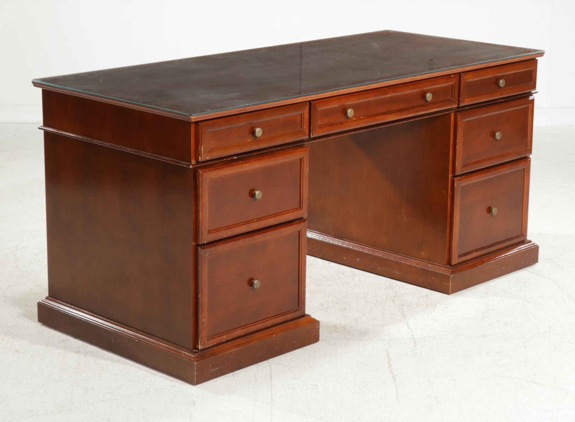 Bombay Company Three-Piece Desk, Late 20th Century