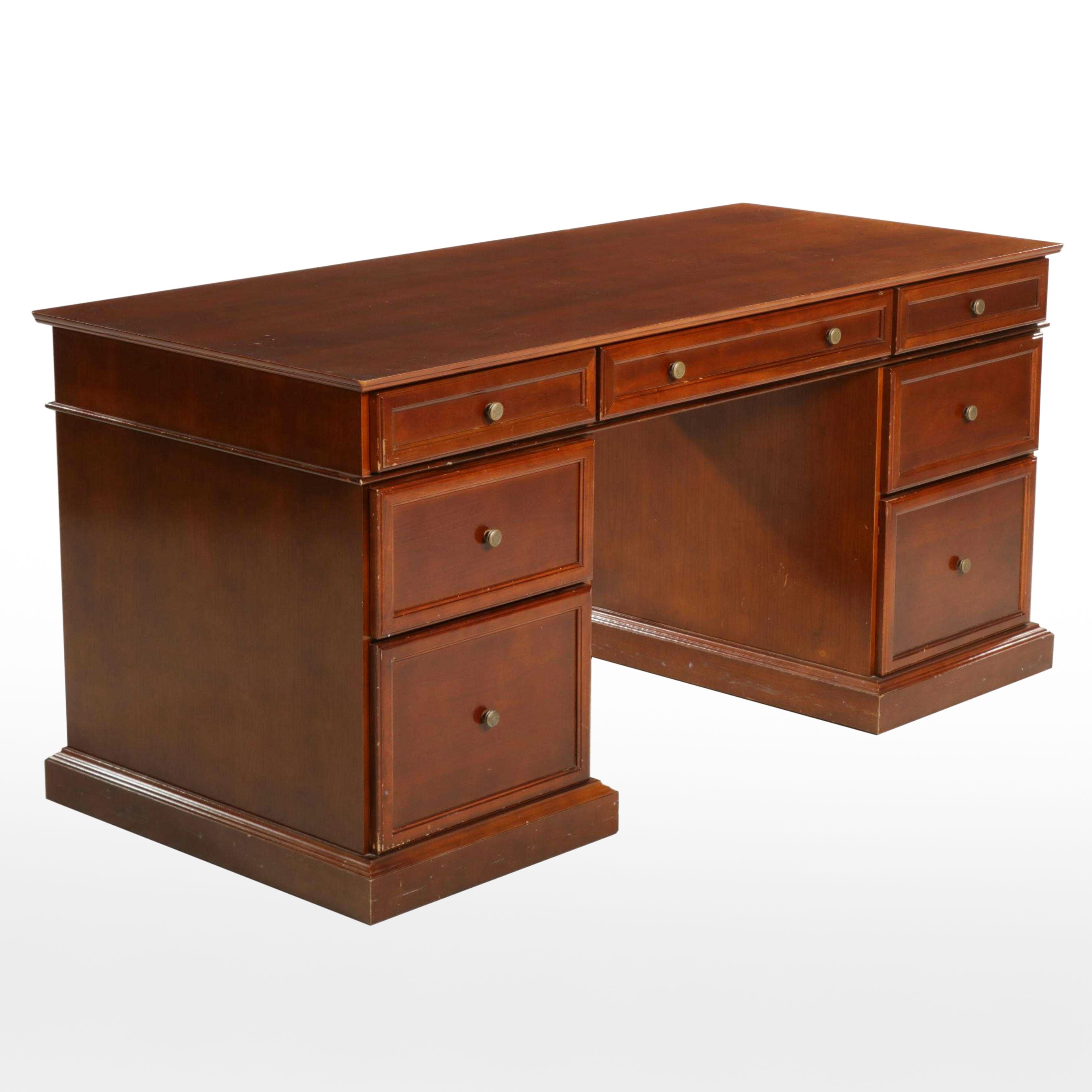 Bombay Company Three-Piece Desk, Late 20th Century