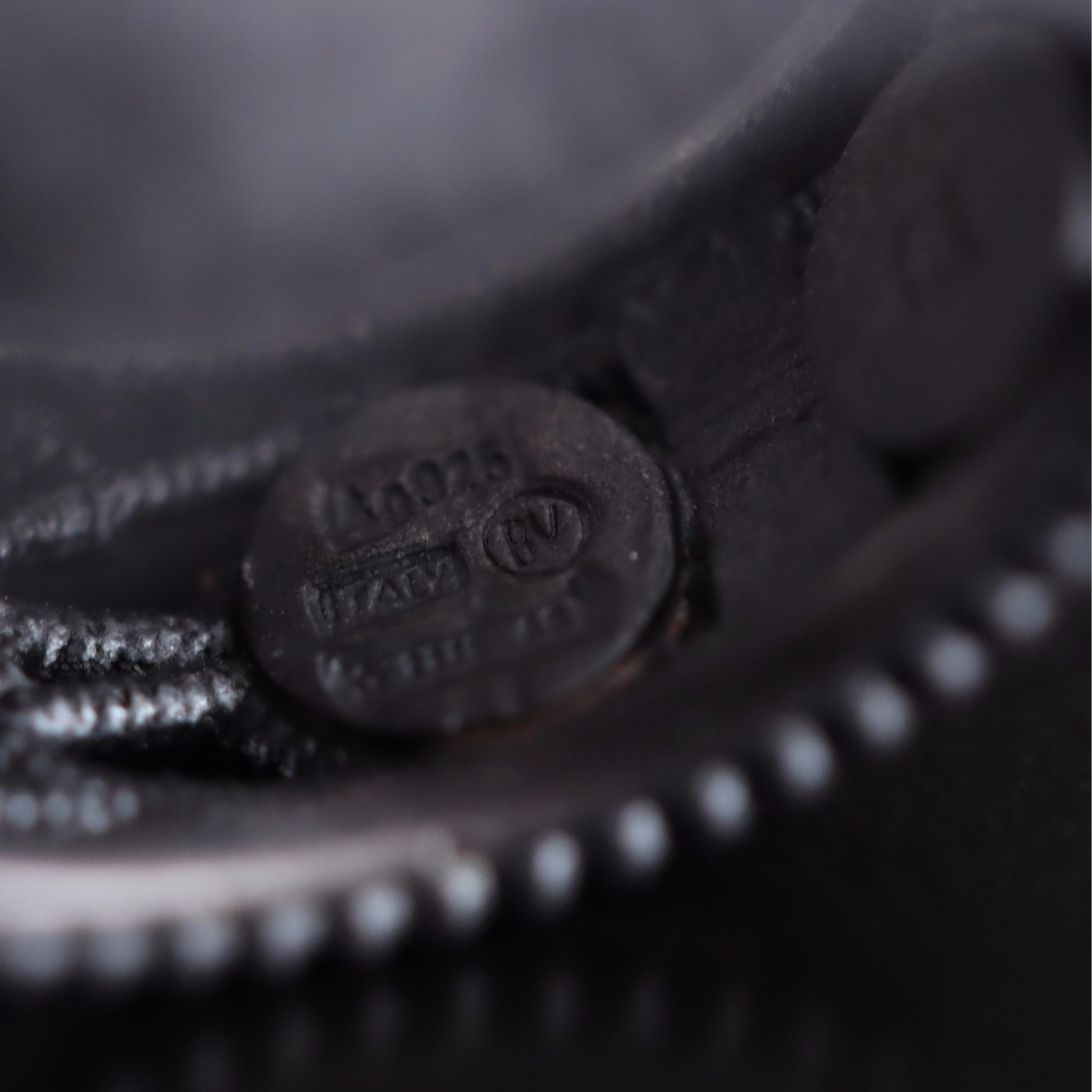 Bottega Veneta Sterling Lover's Eye Rings