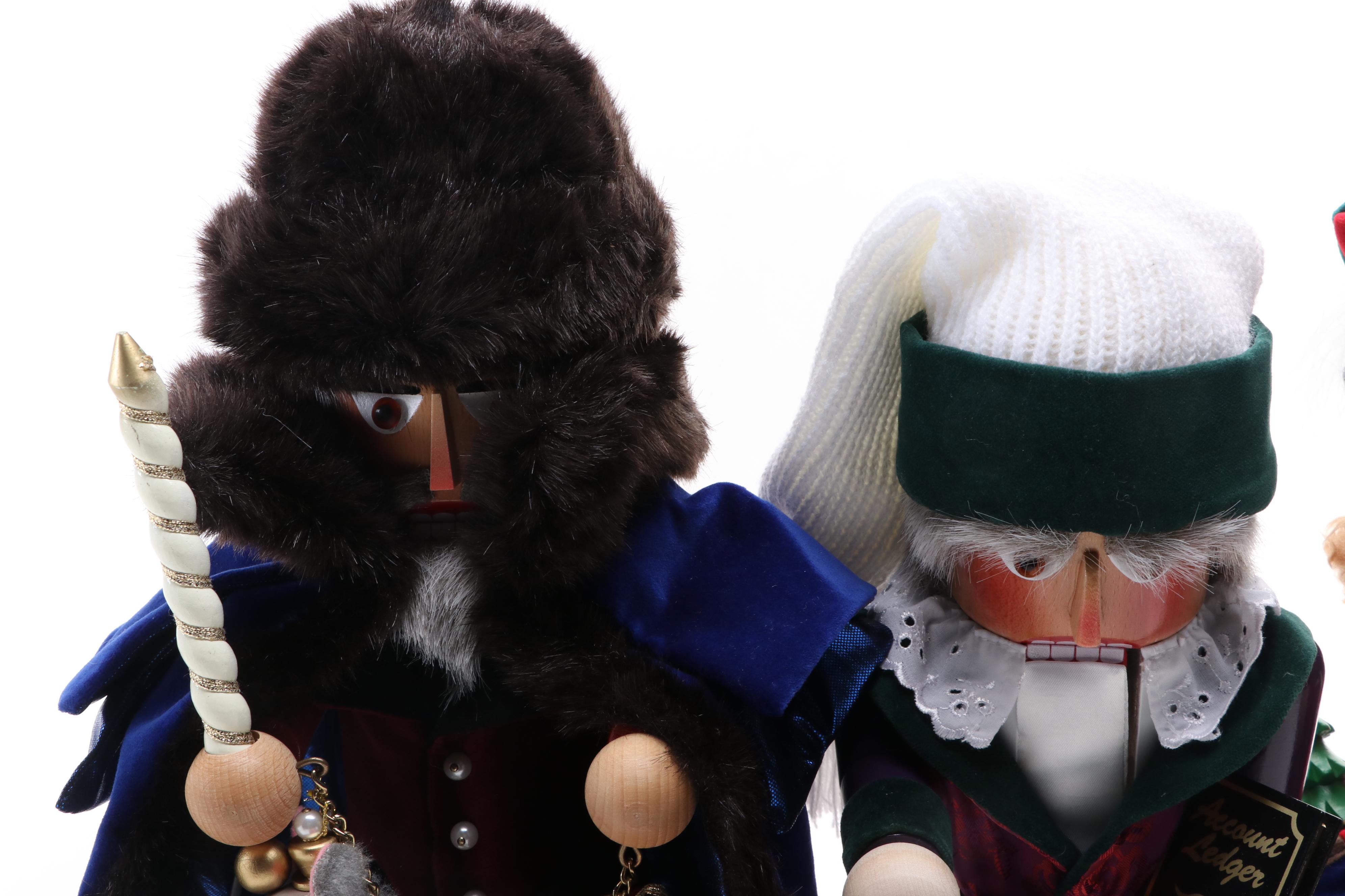 Steinbach "Maestro" and Other Wooden Nutcrackers