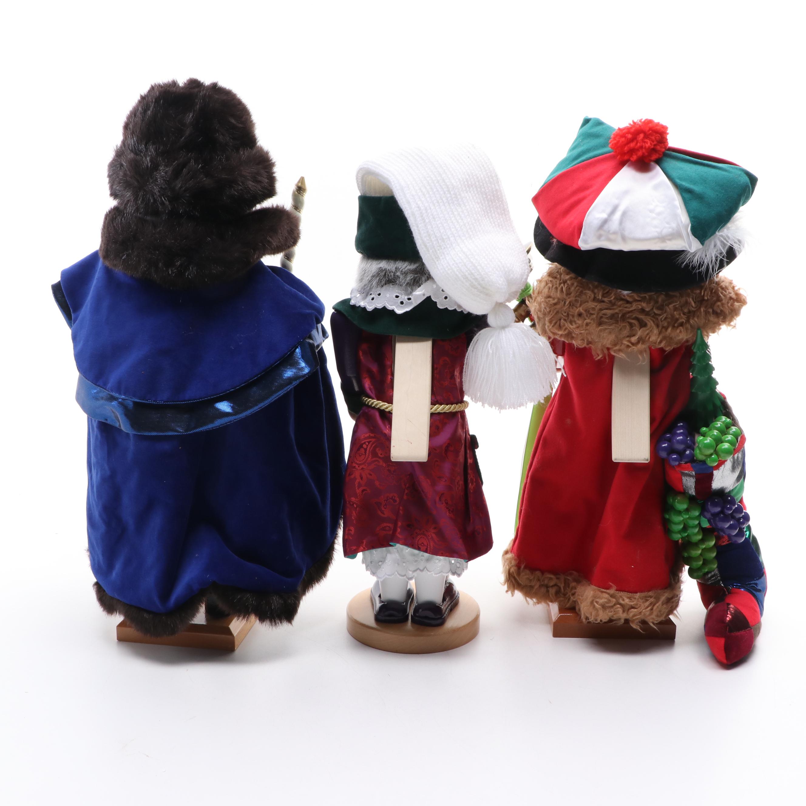 Steinbach "Maestro" and Other Wooden Nutcrackers