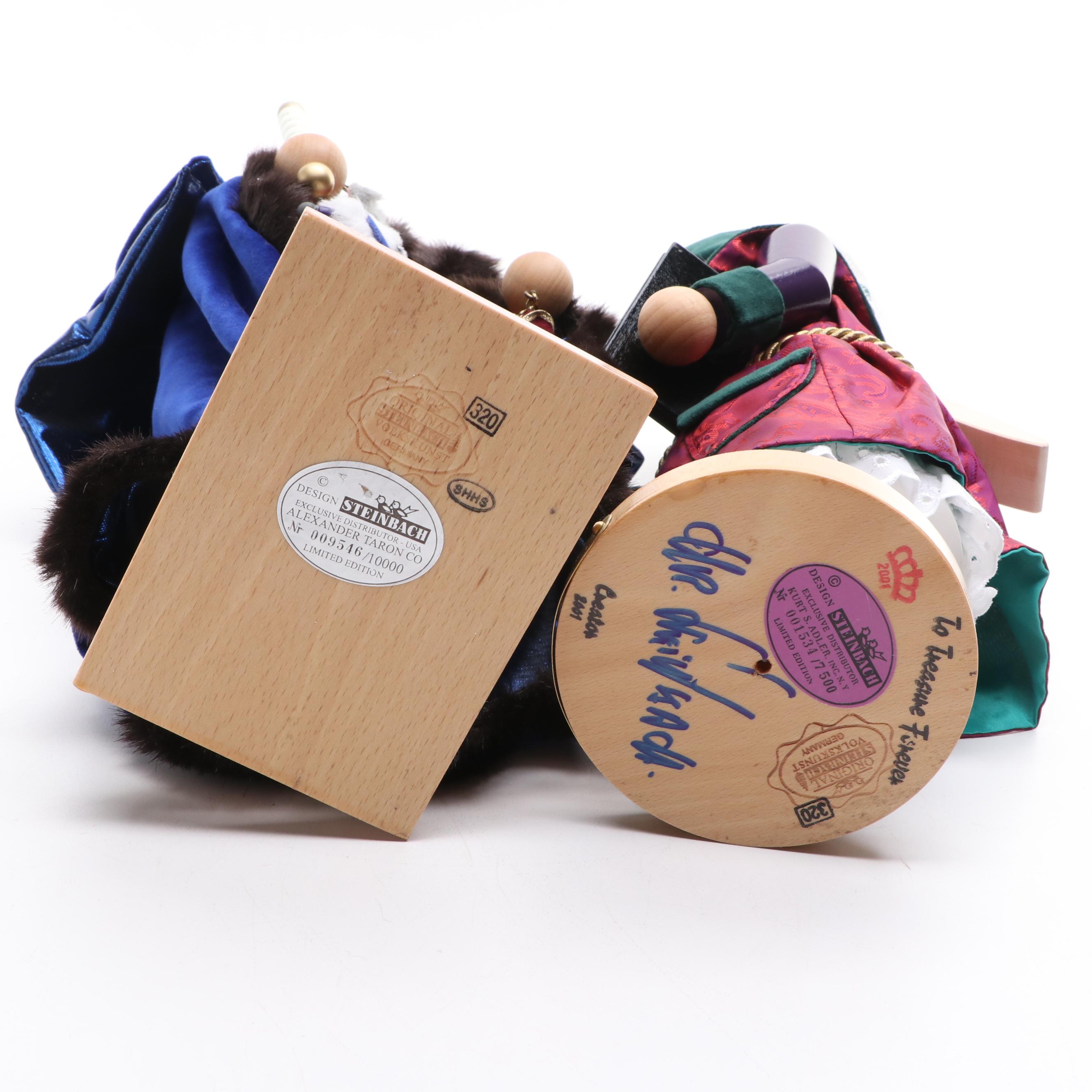 Steinbach "Maestro" and Other Wooden Nutcrackers