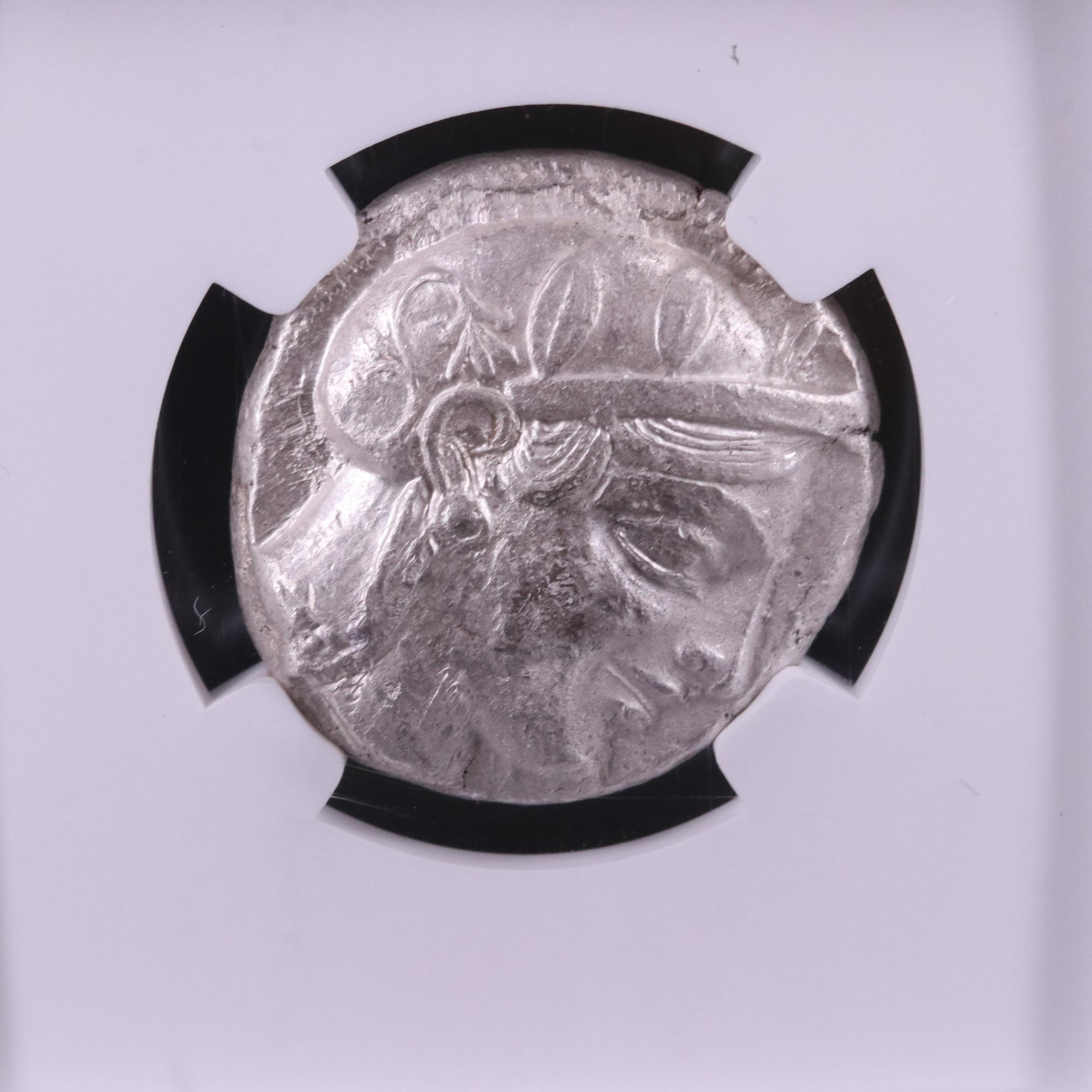 NGC AU Attica, Athens Tetradrachm