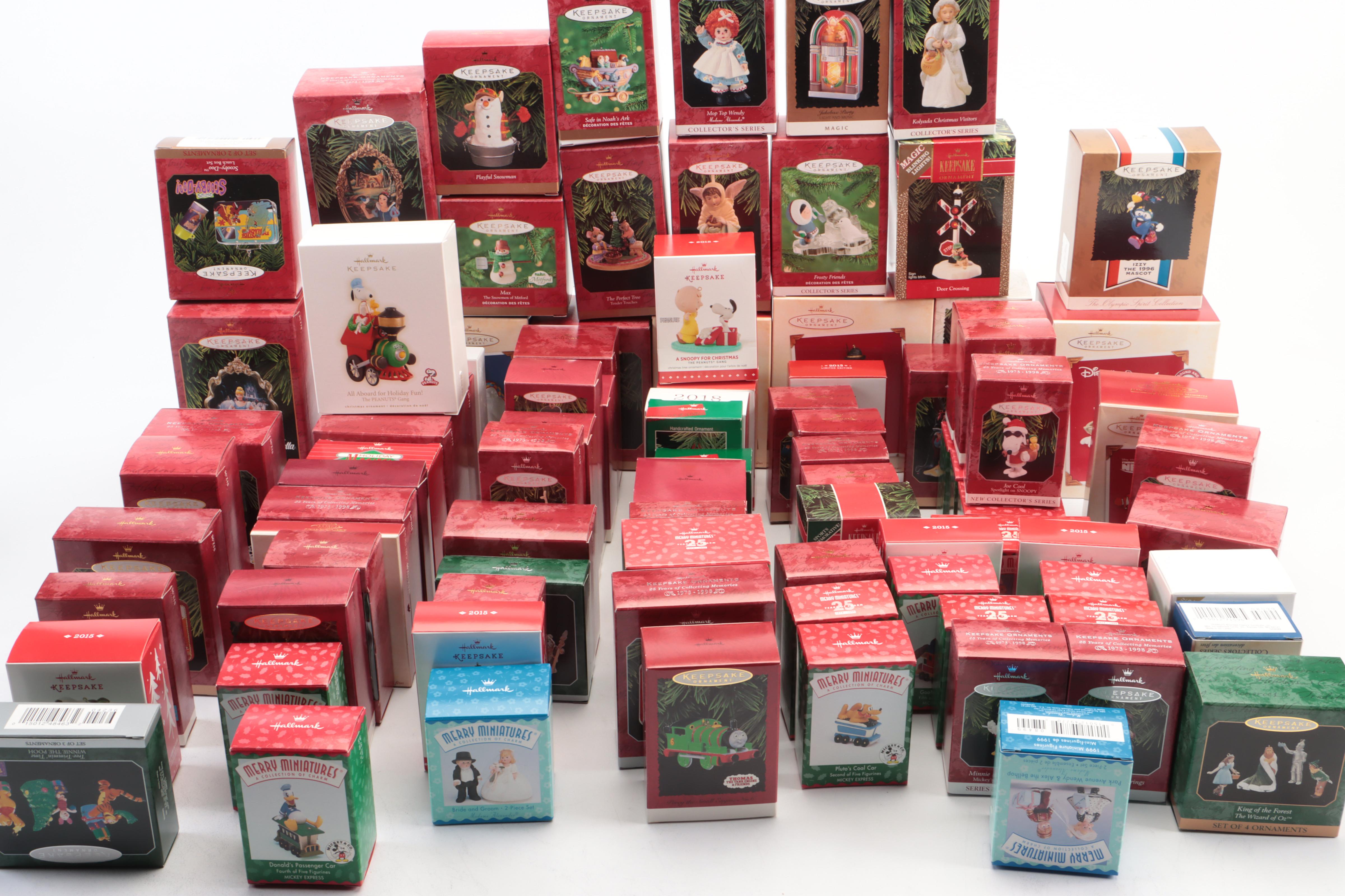 Hallmark Keepsake and Other Ornaments
