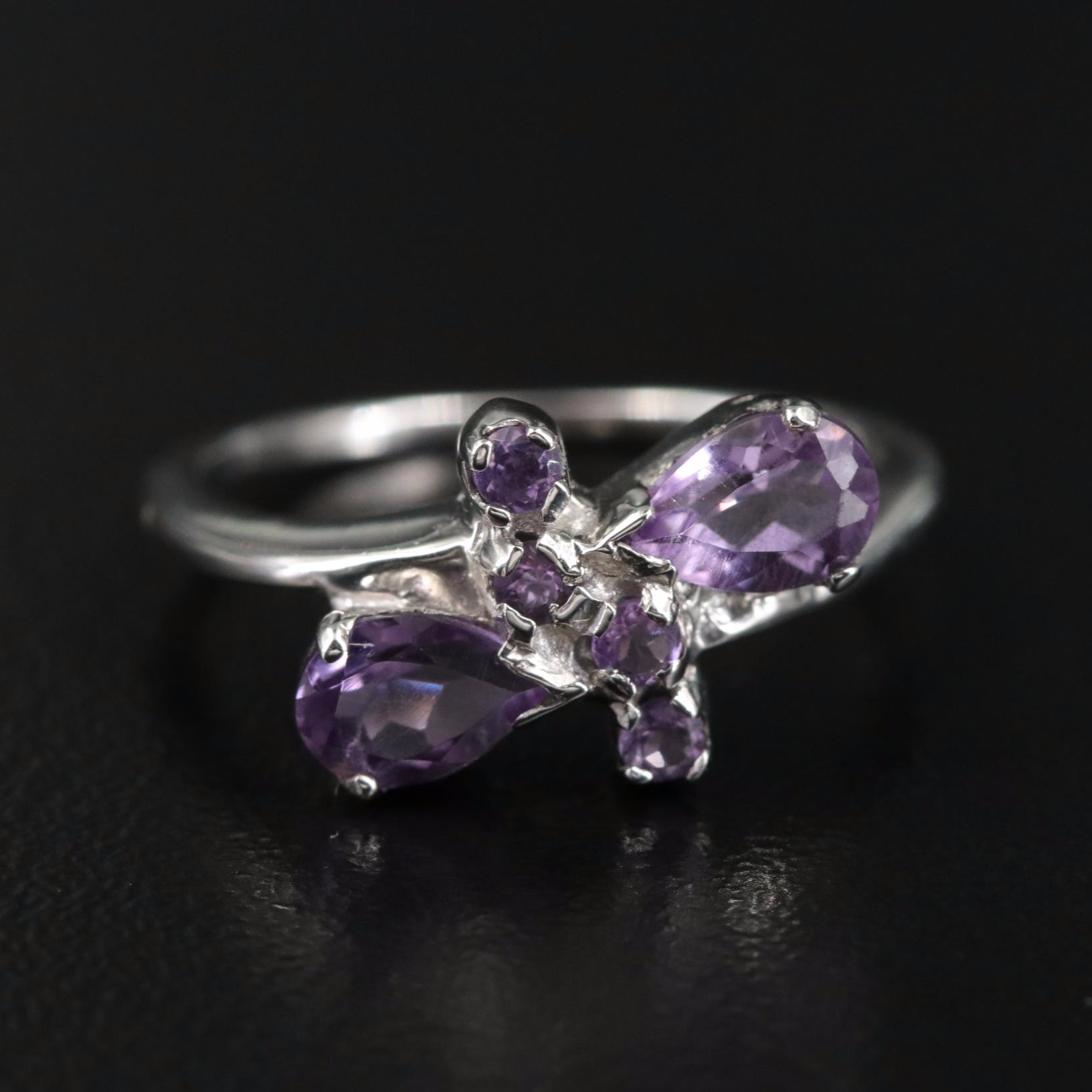 Sterling Amethyst Ring