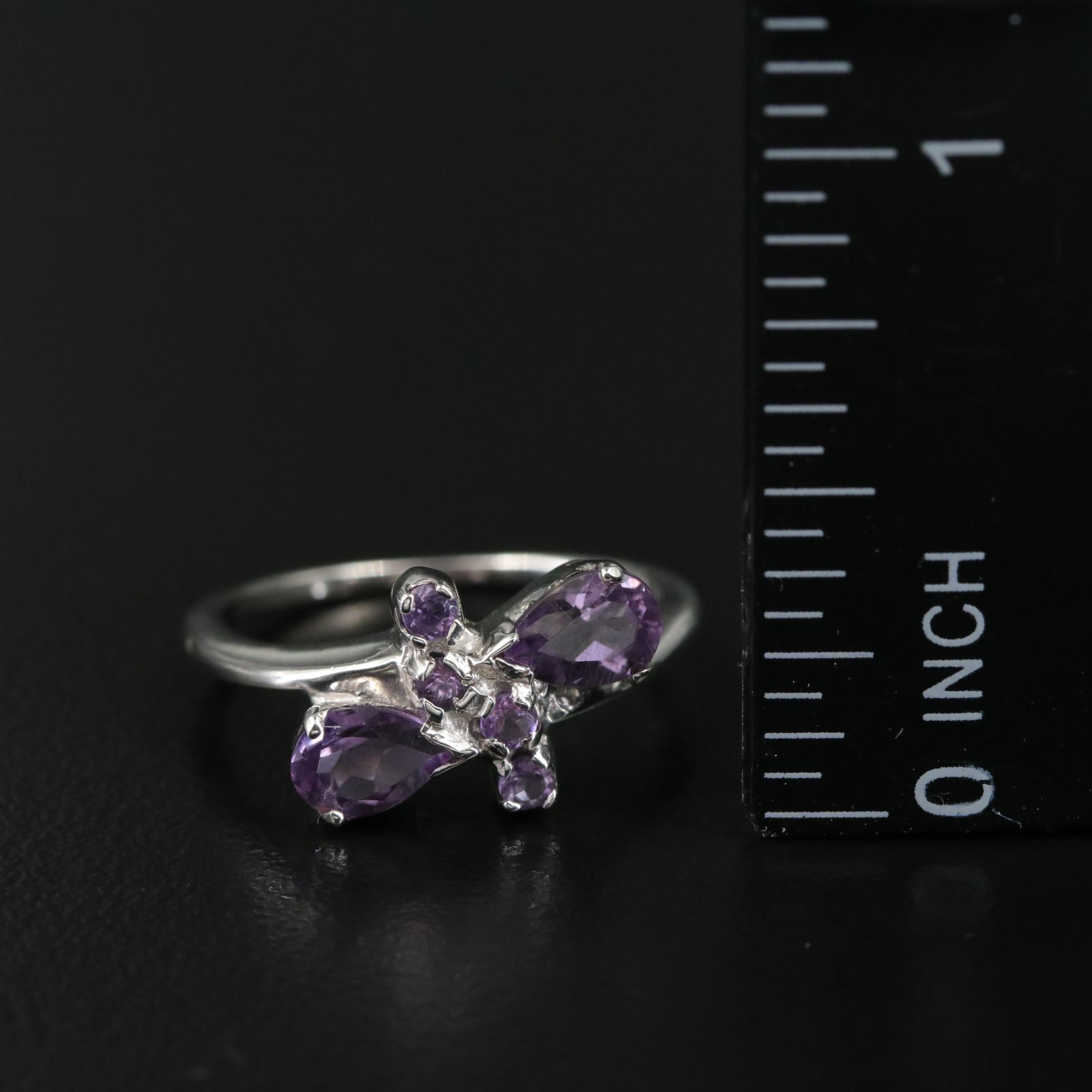 Sterling Amethyst Ring