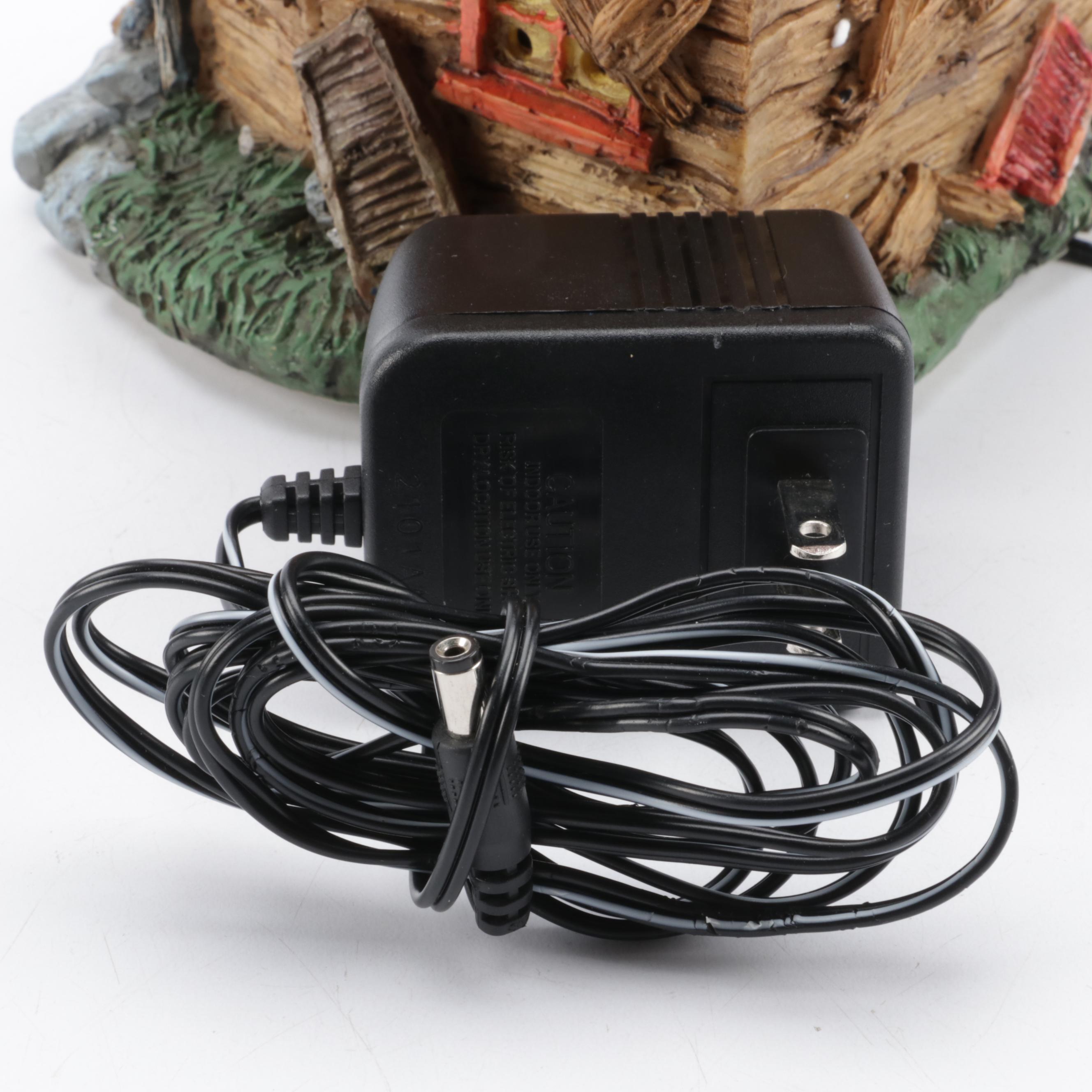 Department 56 "Haunted House" and "Spooky Tree" Village Accessories