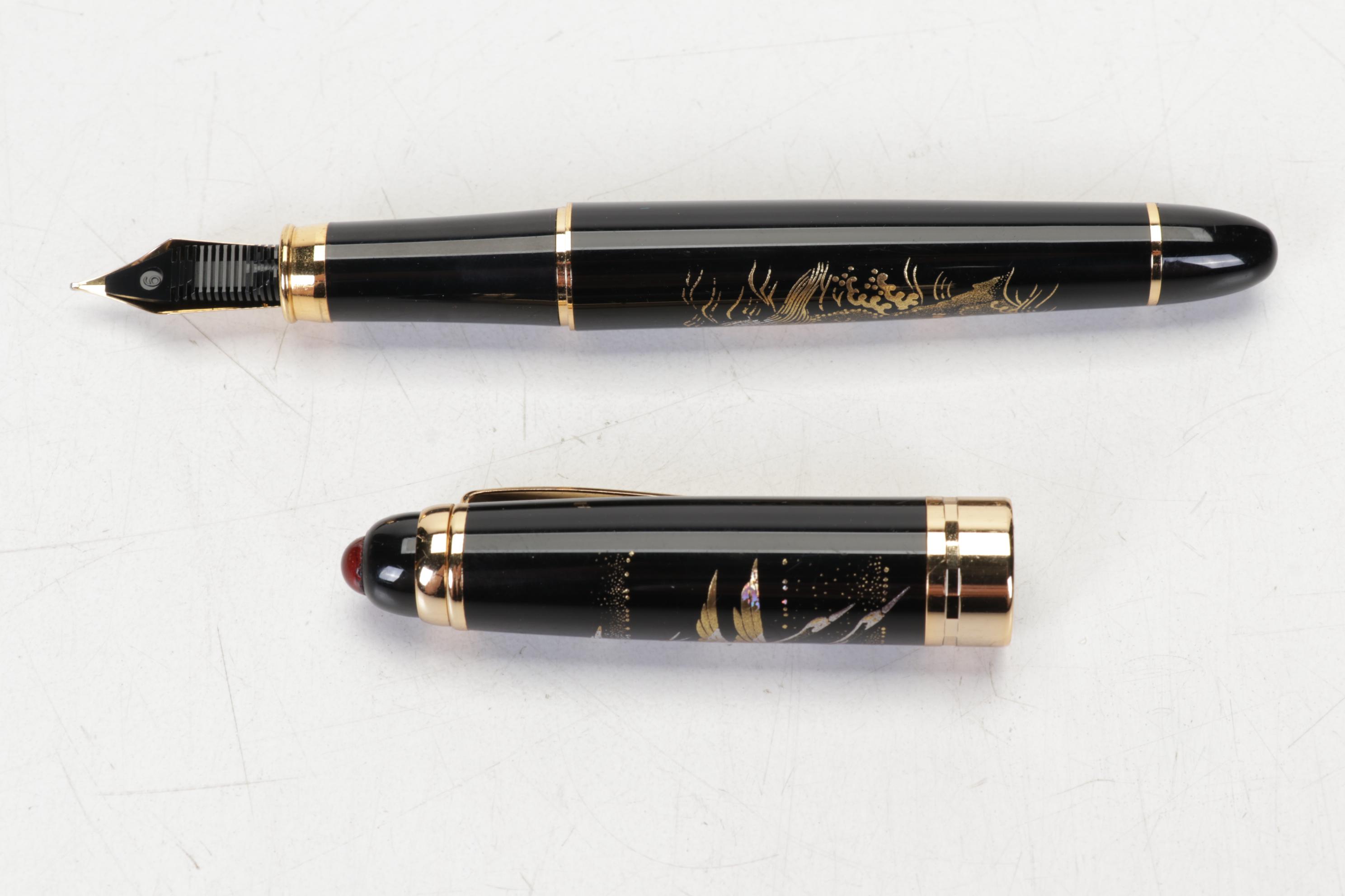 Two Japanese Fountain Pens, New In Box