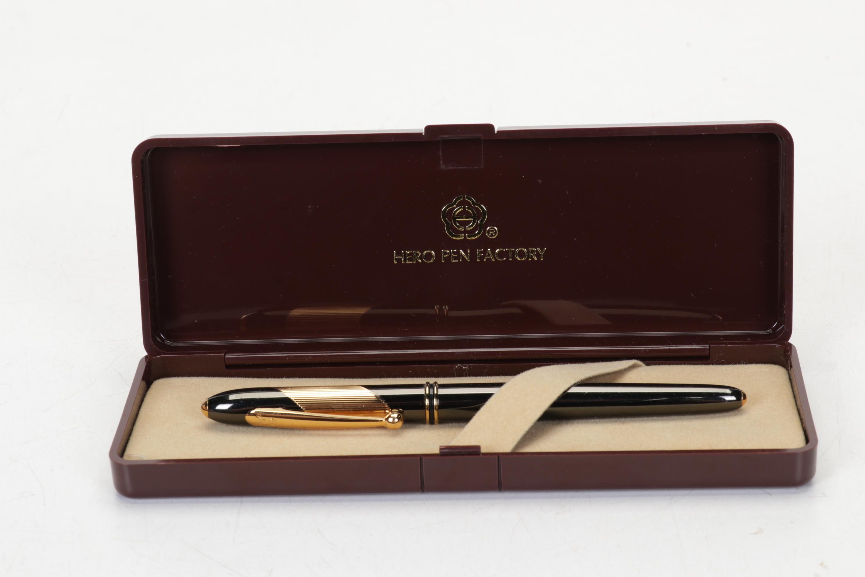 Two Japanese Fountain Pens, New In Box