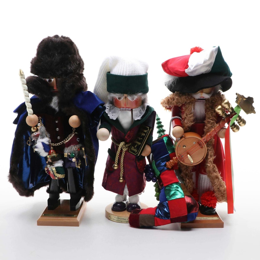 Steinbach "Maestro" and Other Wooden Nutcrackers