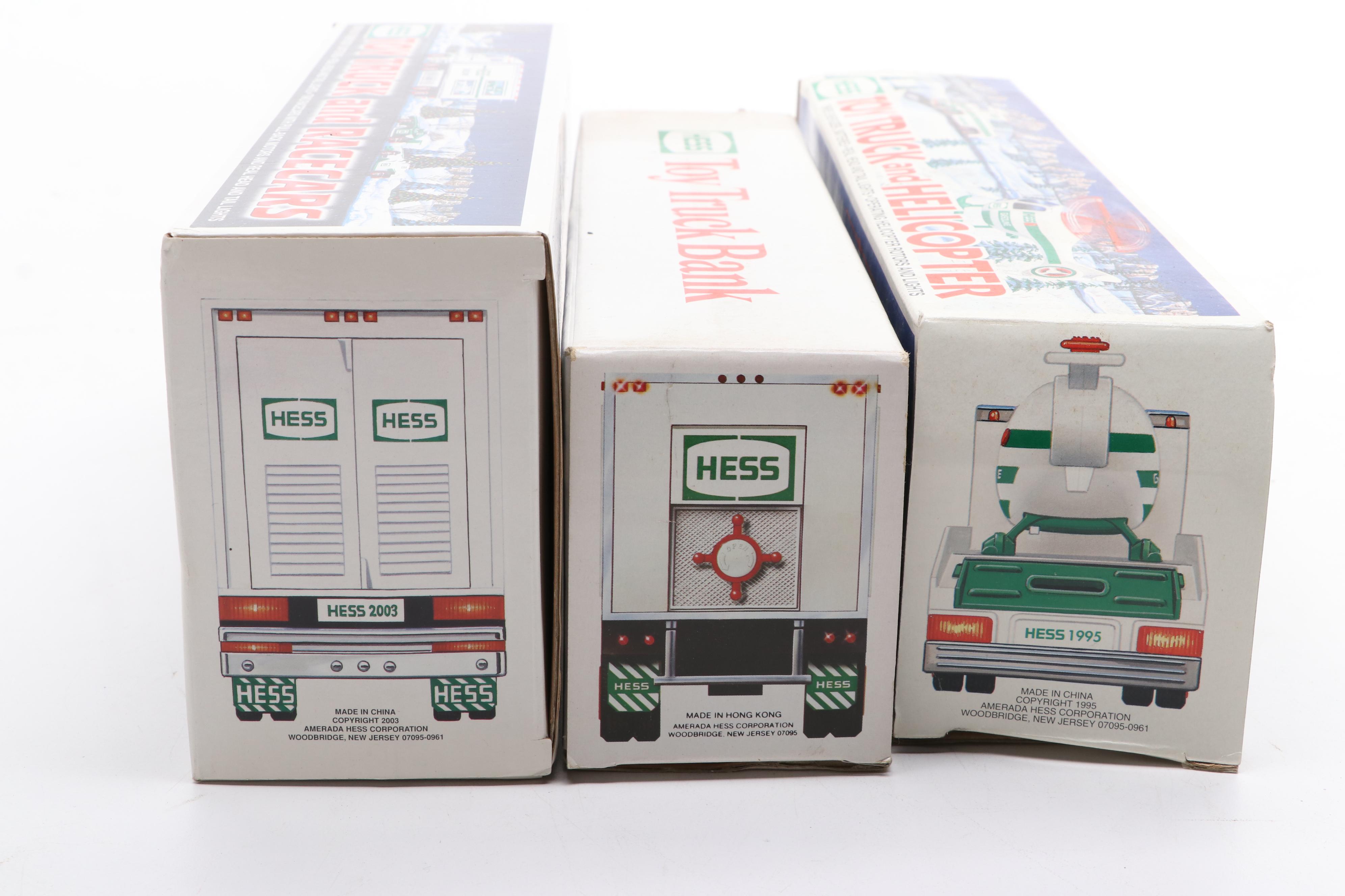Hess Patrol Car, Emergency Truck, and More Diecast Vehicles, 1990s