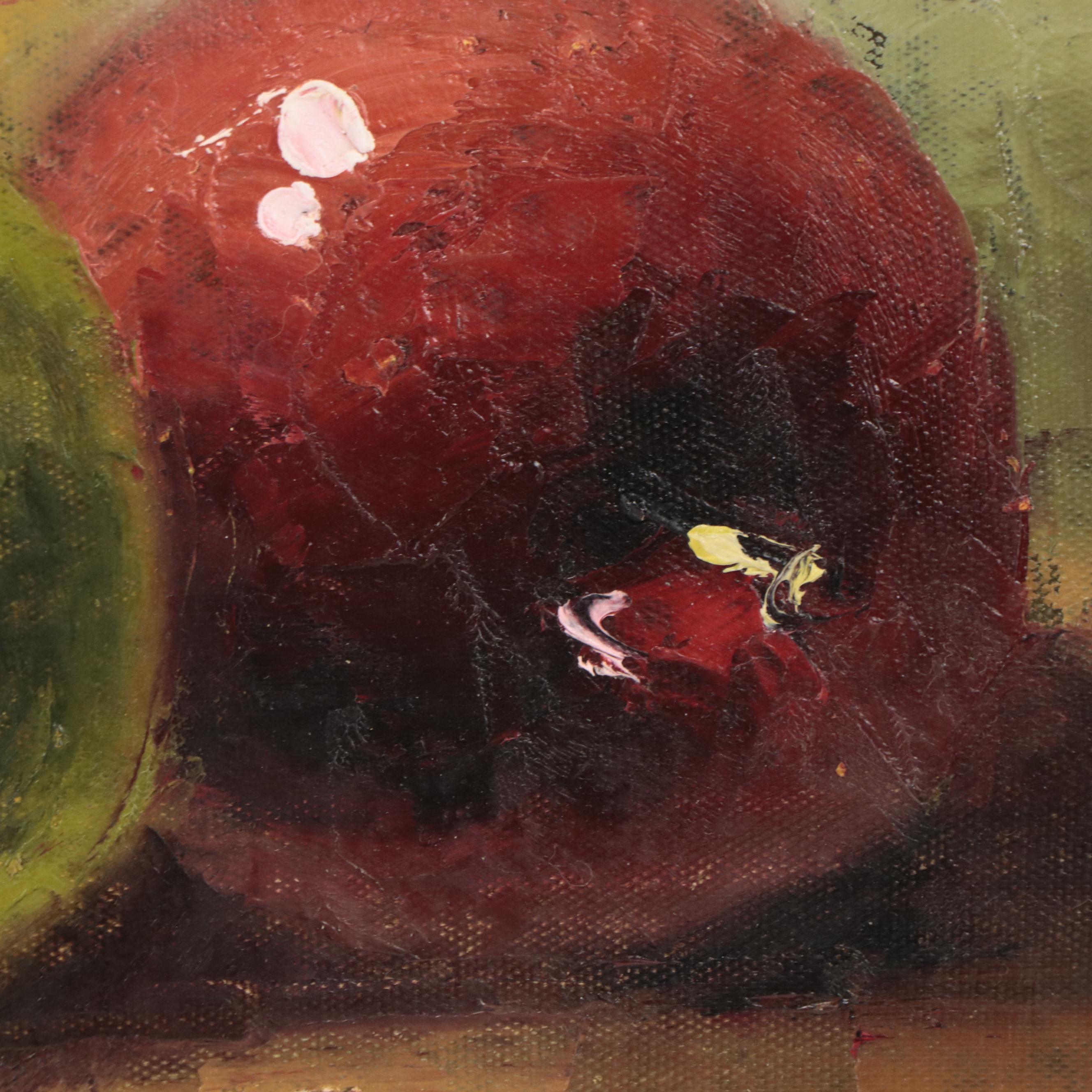 Still Life with Apples Oil Painting
