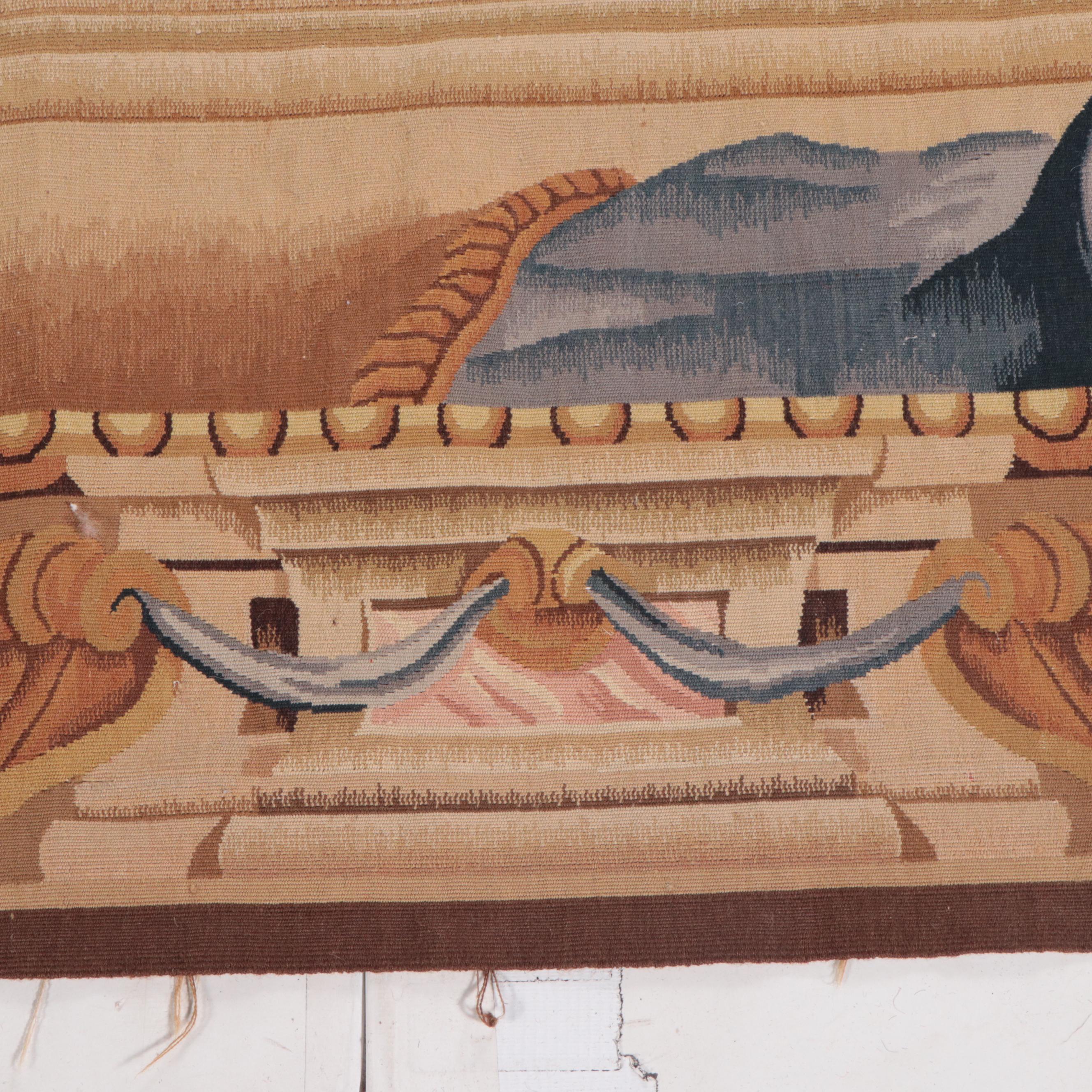 Handmade Woven Jacquard Tapestry After "Soliman"