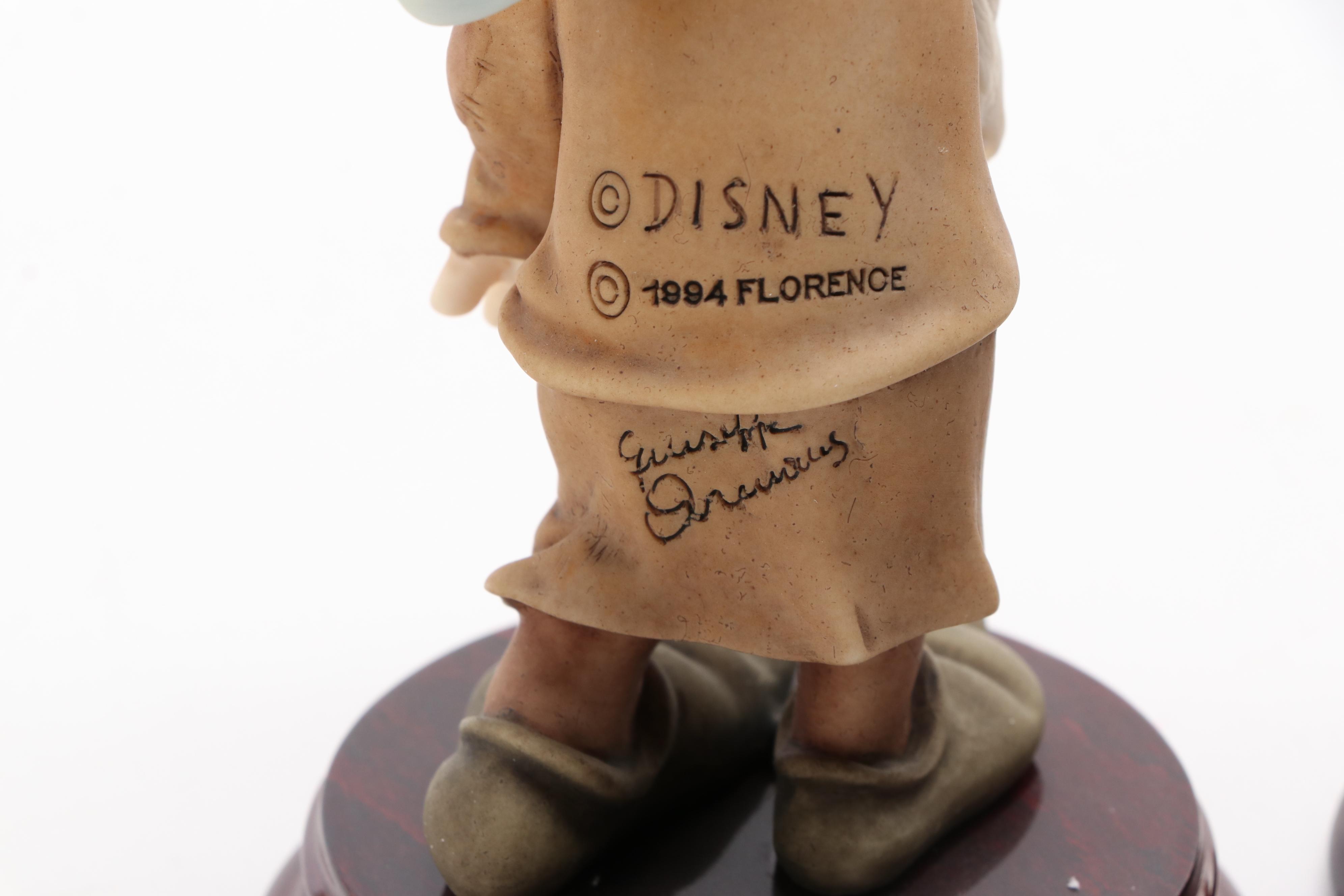 Giuseppe Armani Walt Disney's Seven Dwarves Porcelain Figurines