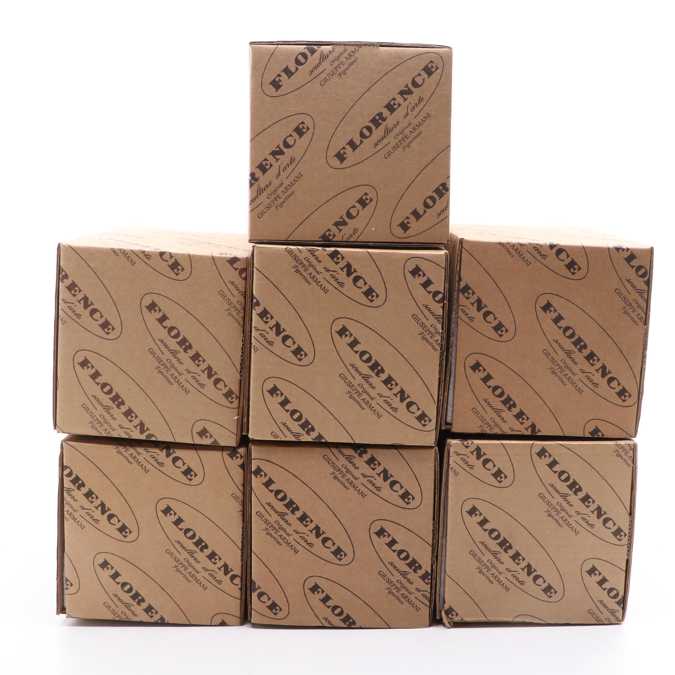 Giuseppe Armani Walt Disney's Seven Dwarves Porcelain Figurines