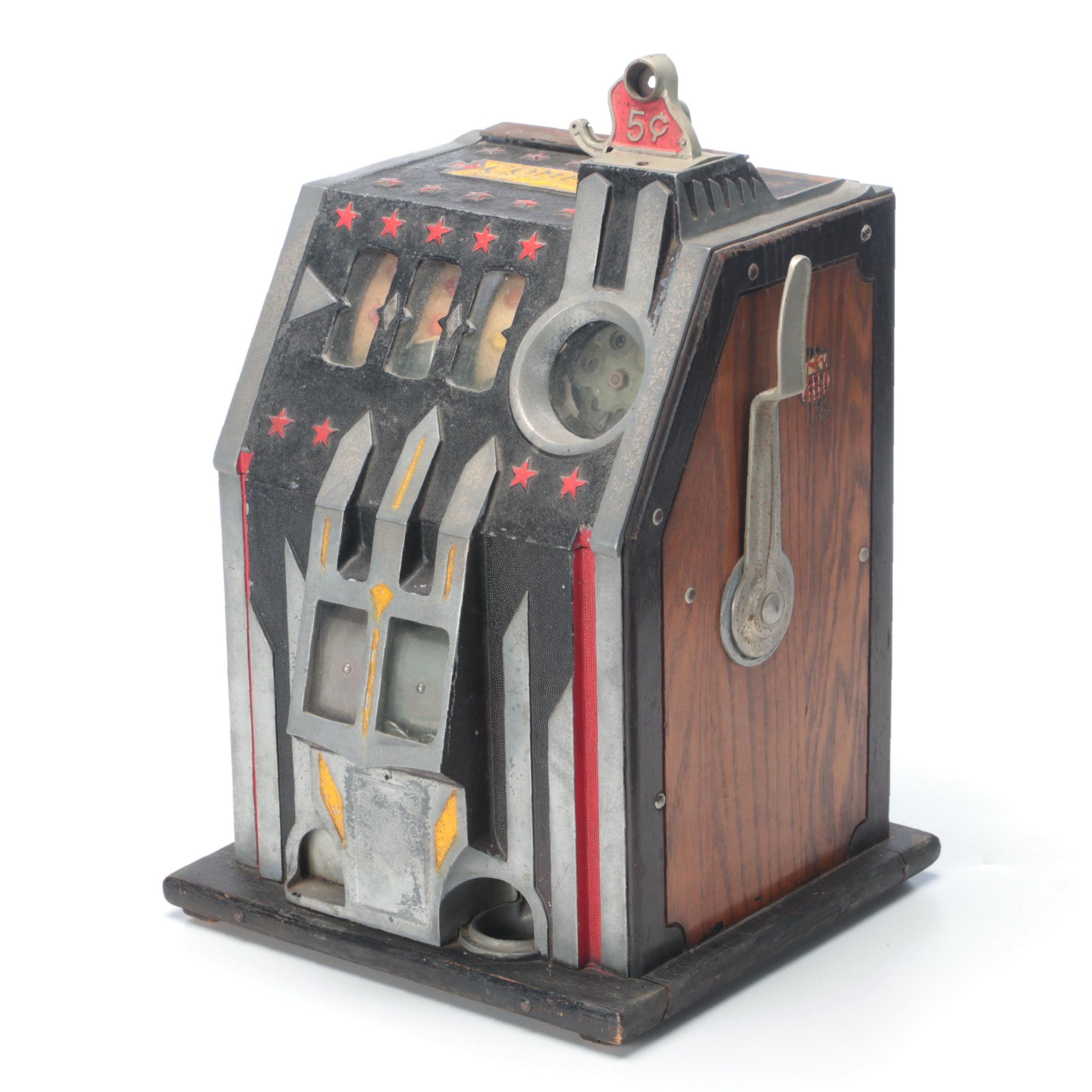 Pace Comet Nickel Slot Machine, Mid-20th Century