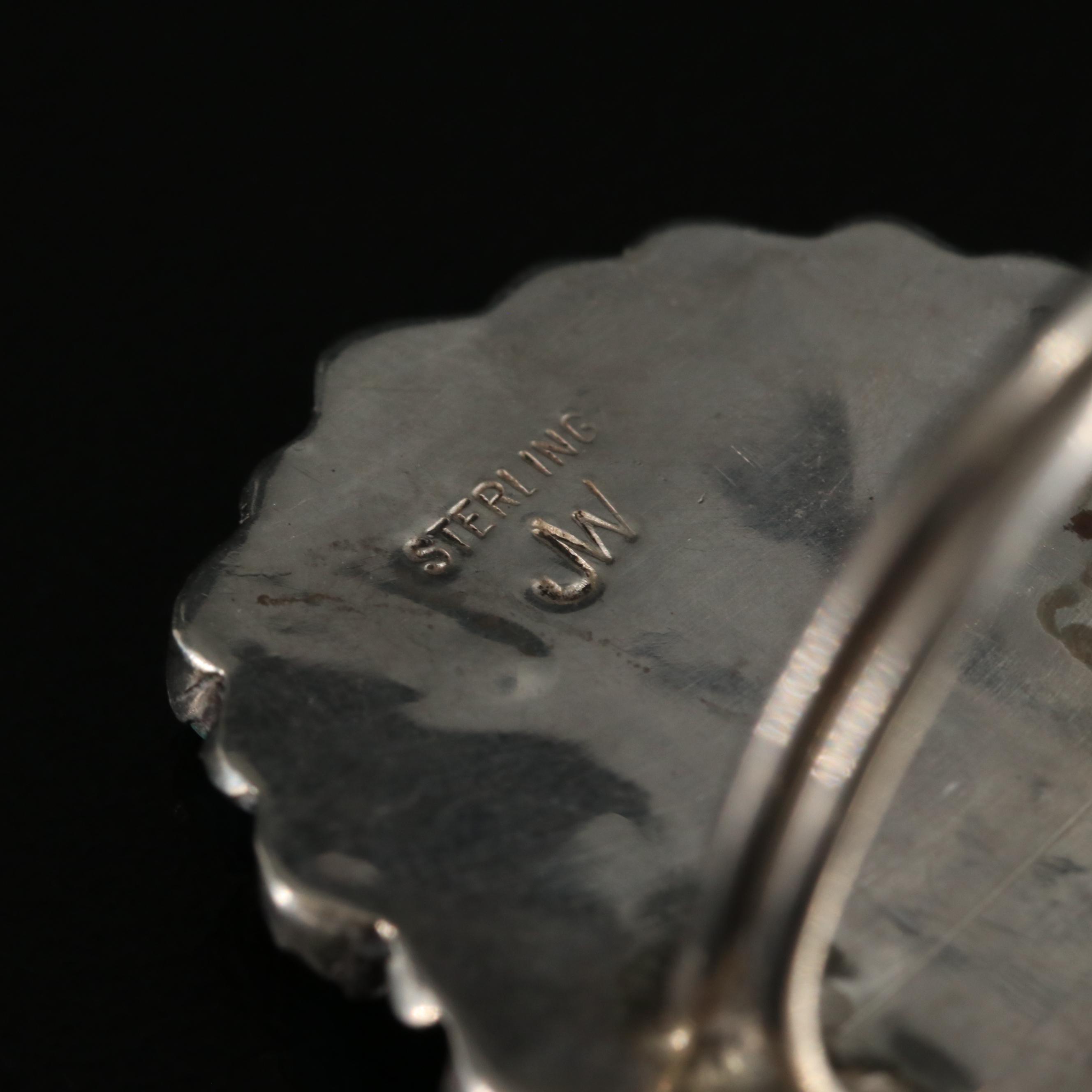 Sterling Turquoise Petit Point Ring