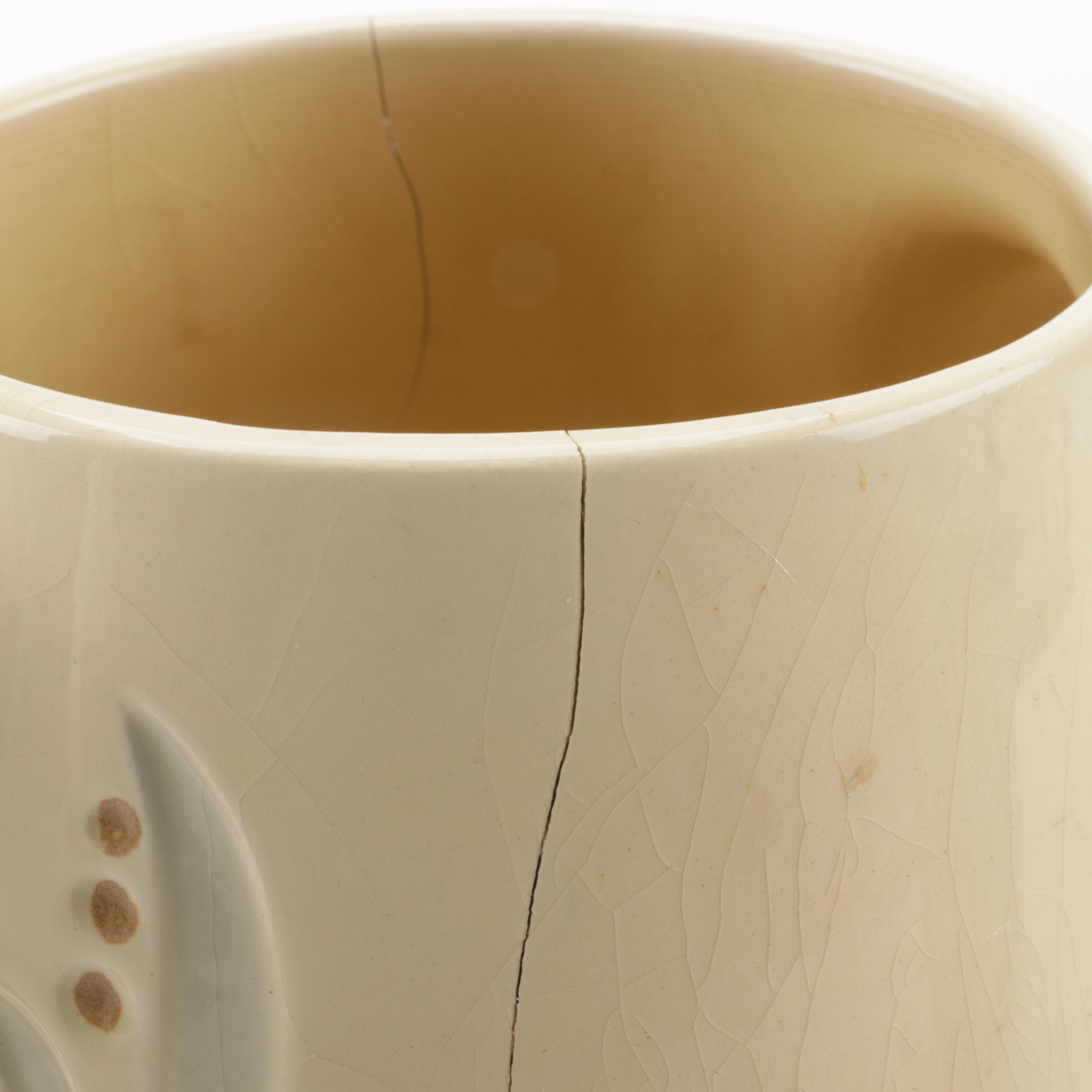 Weller Pottery and Roseville Pottery Glazed Ceramic Pitchers