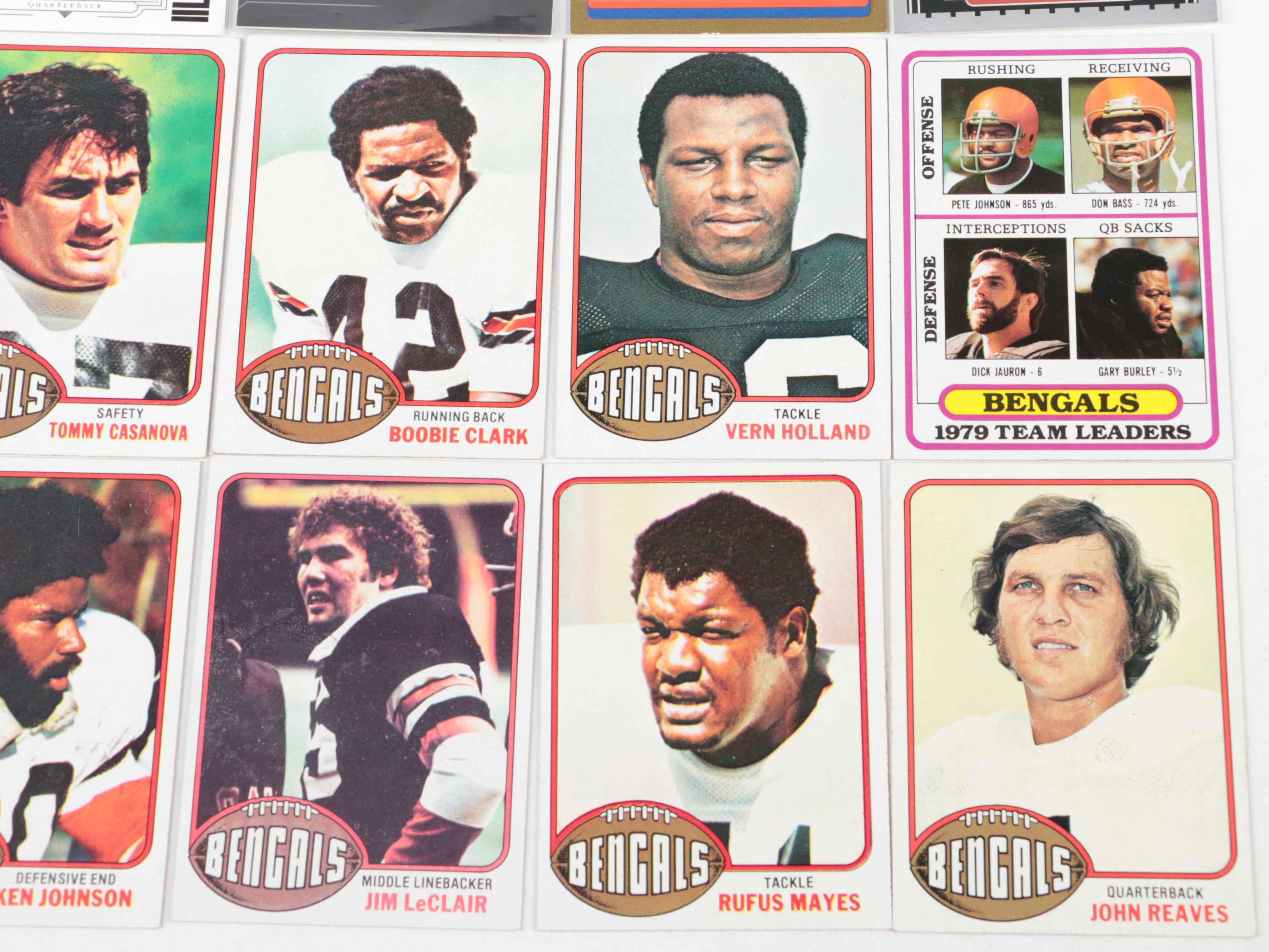 Cincinnati Bengals Football Card Collection Featuring Joe Burrow and More